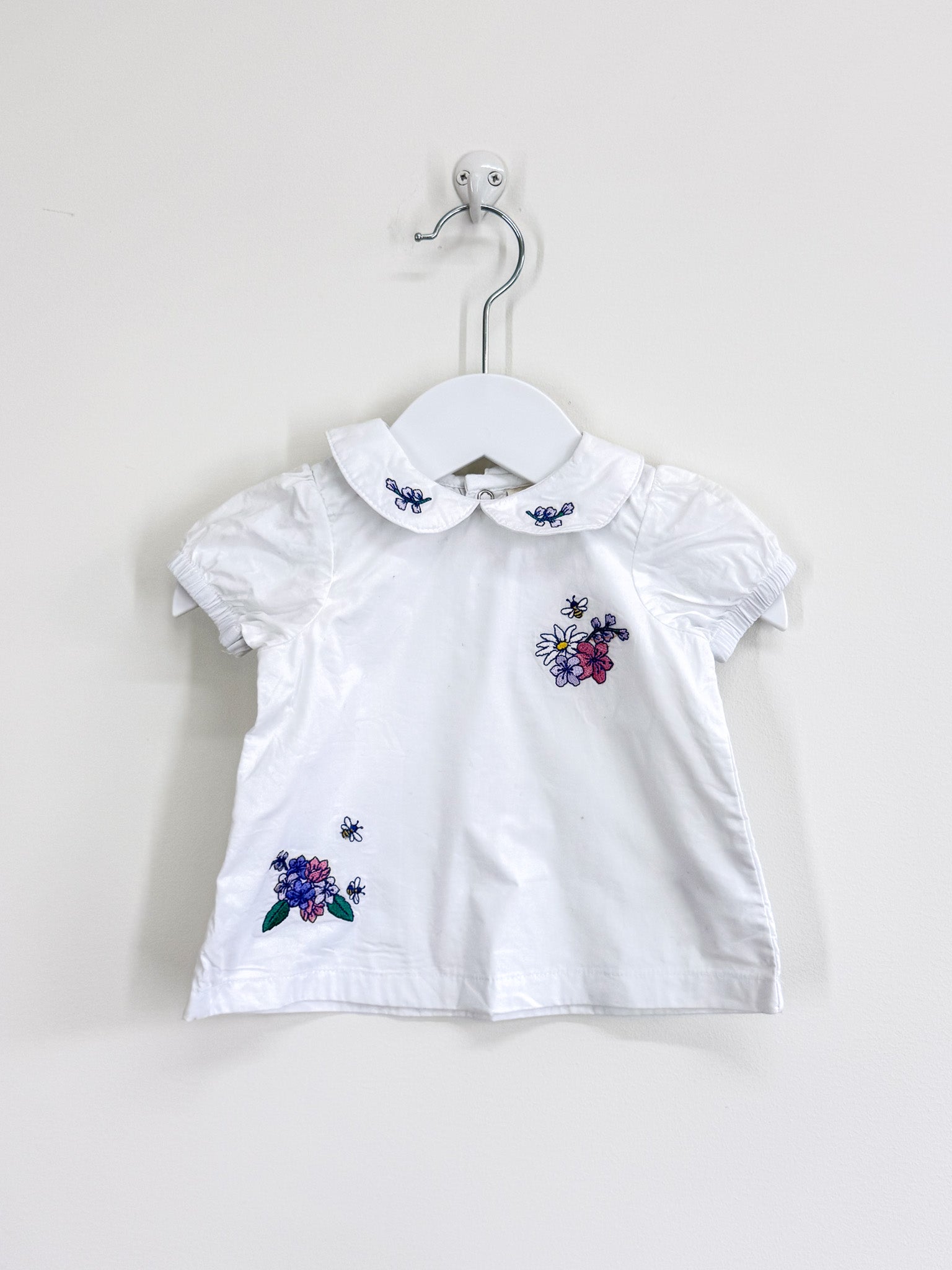 Little Bundle collared blouse (0-3m)