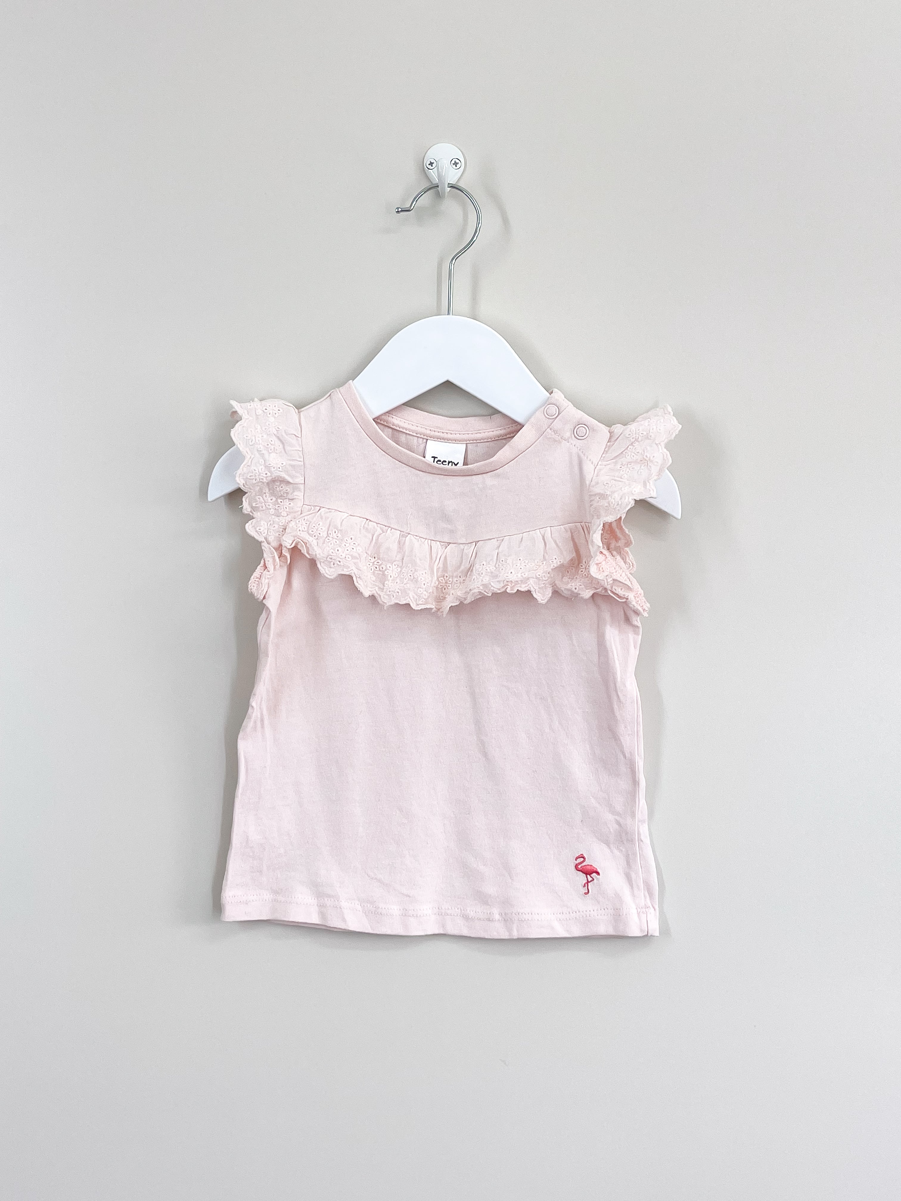 Teeny Weeny lace top (12-18m)