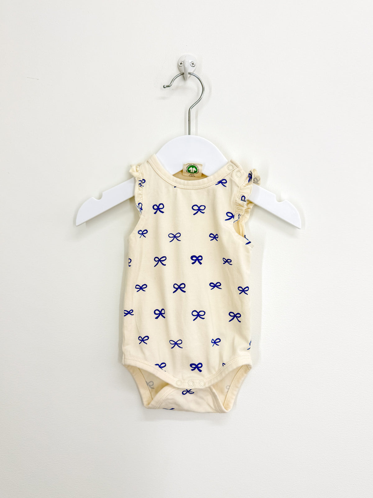 Nature Baby organic fleur bodysuit - ribbons (0-3m)