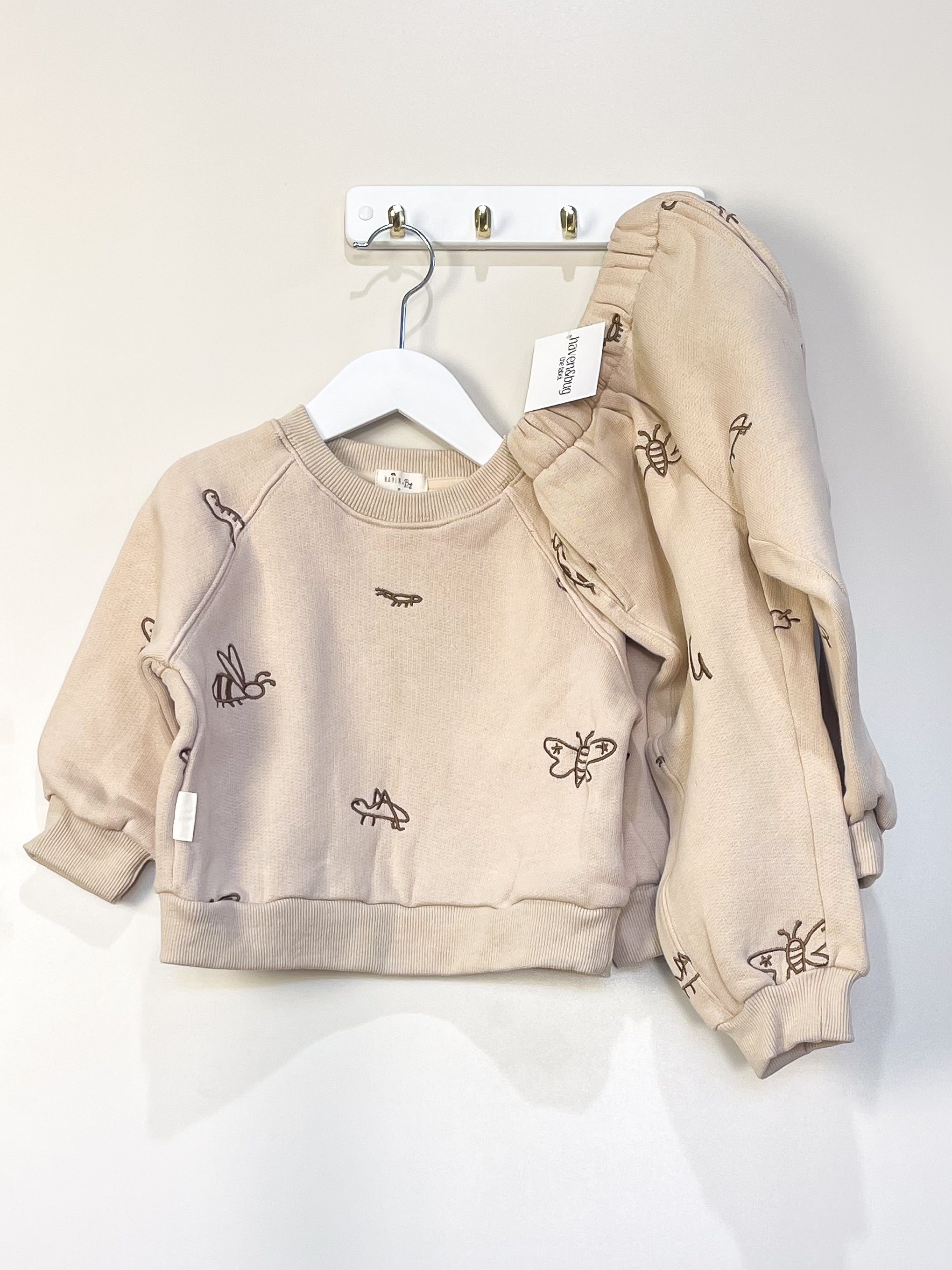 Haven & Bug honey bee bug set (1y)