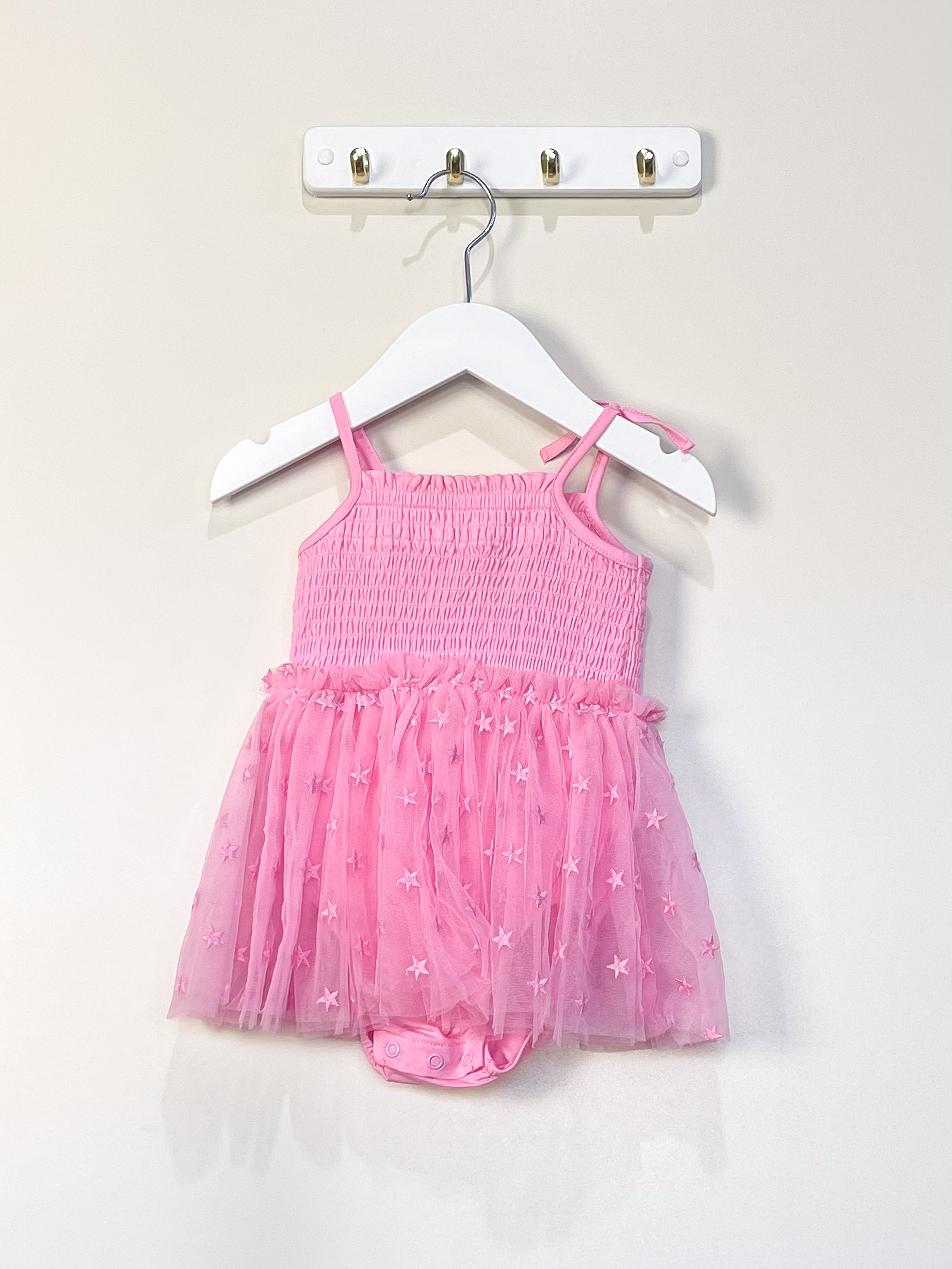 Seed embroidered tutu dress (6-12m)