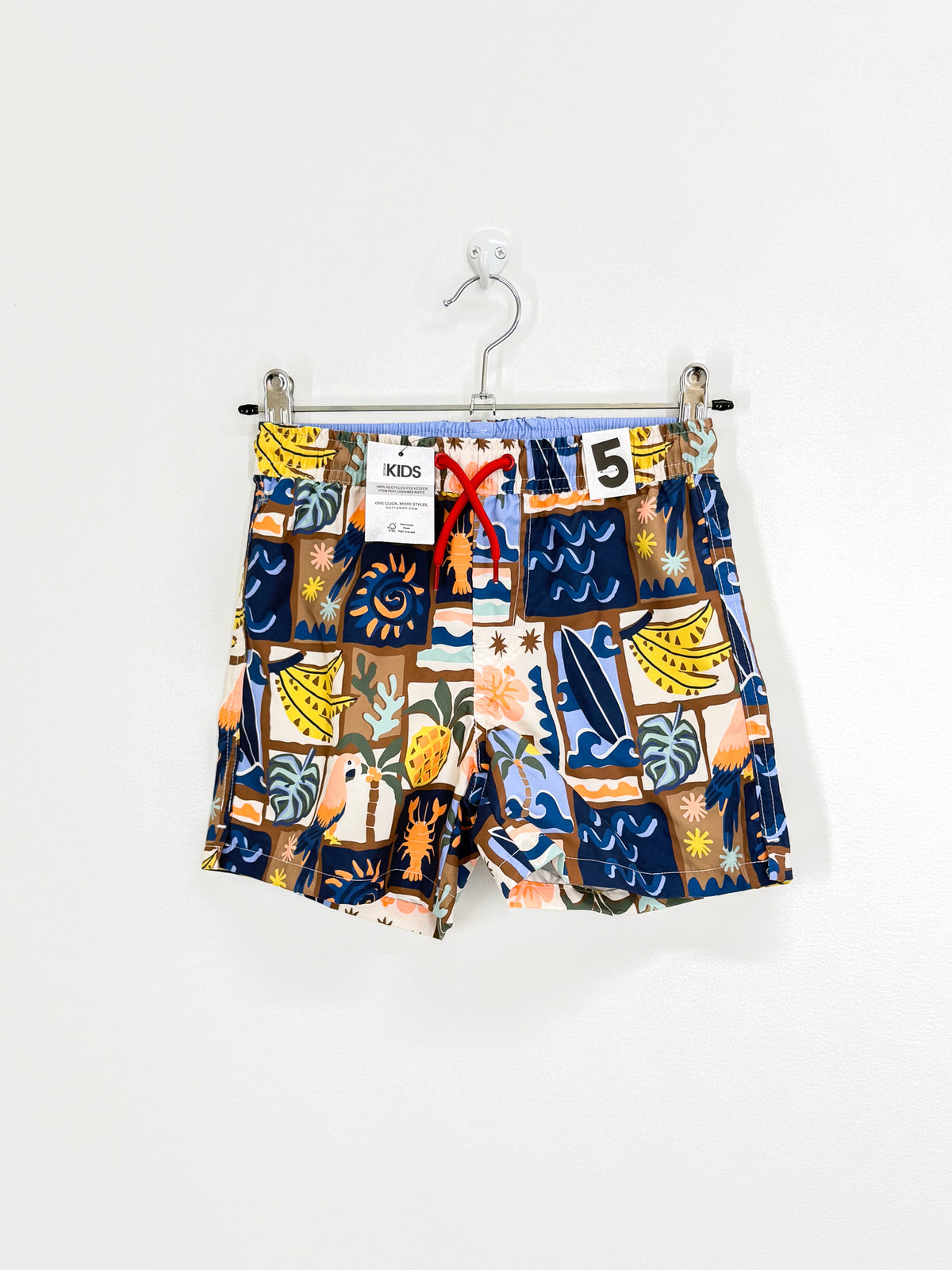 BNWT Cotton On Kids bailey board shorts (5y)