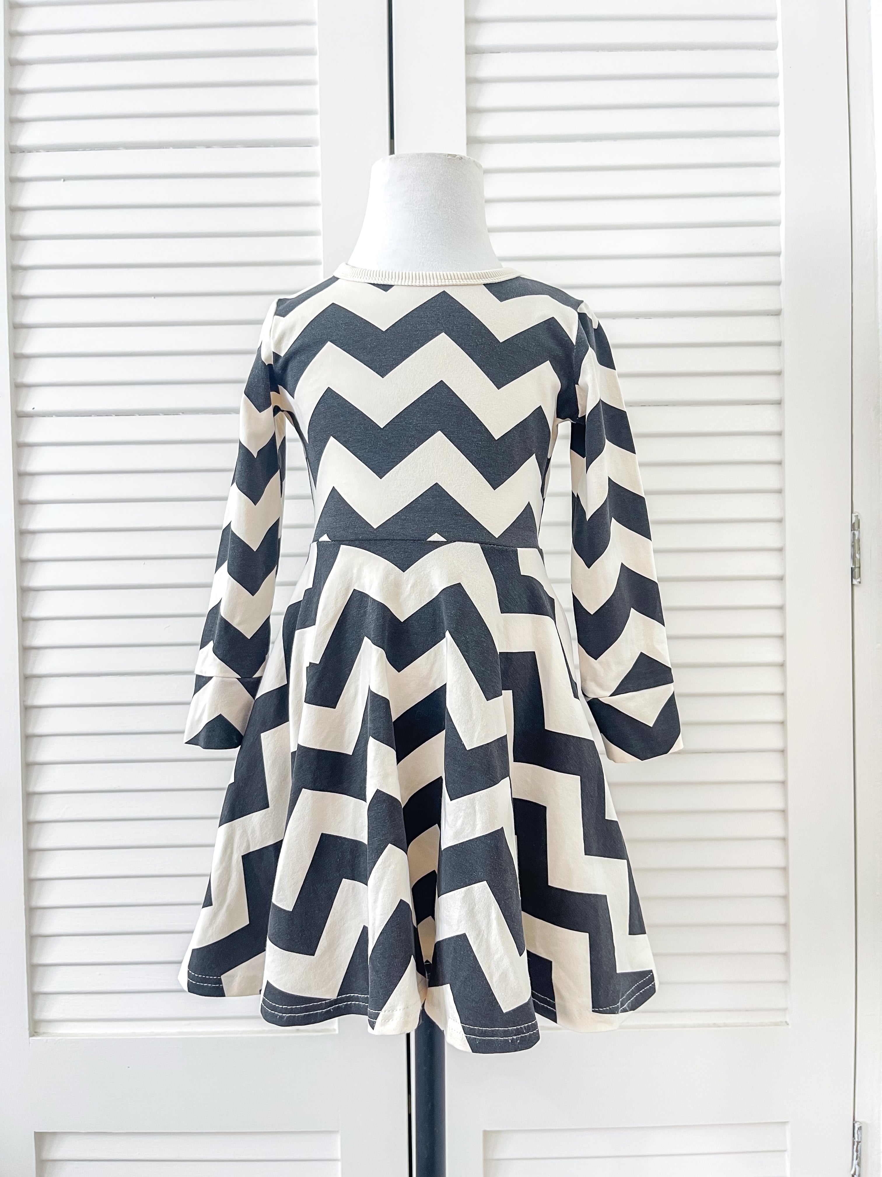 Rock Your Kid zig ag waisted dress (3y)