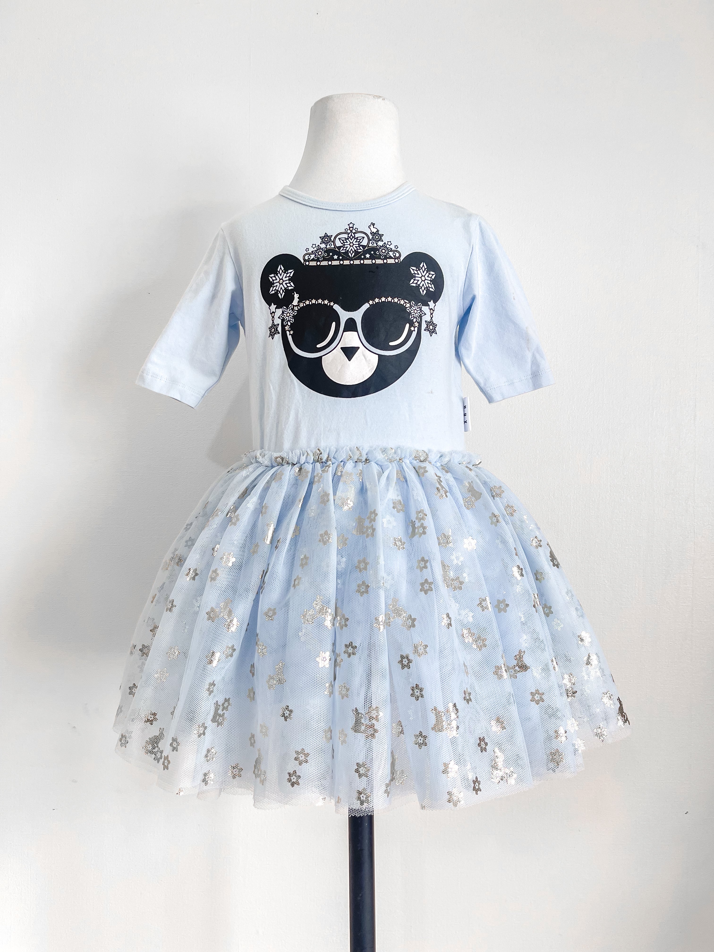 Hux snowflake princess ballet dress (3y)