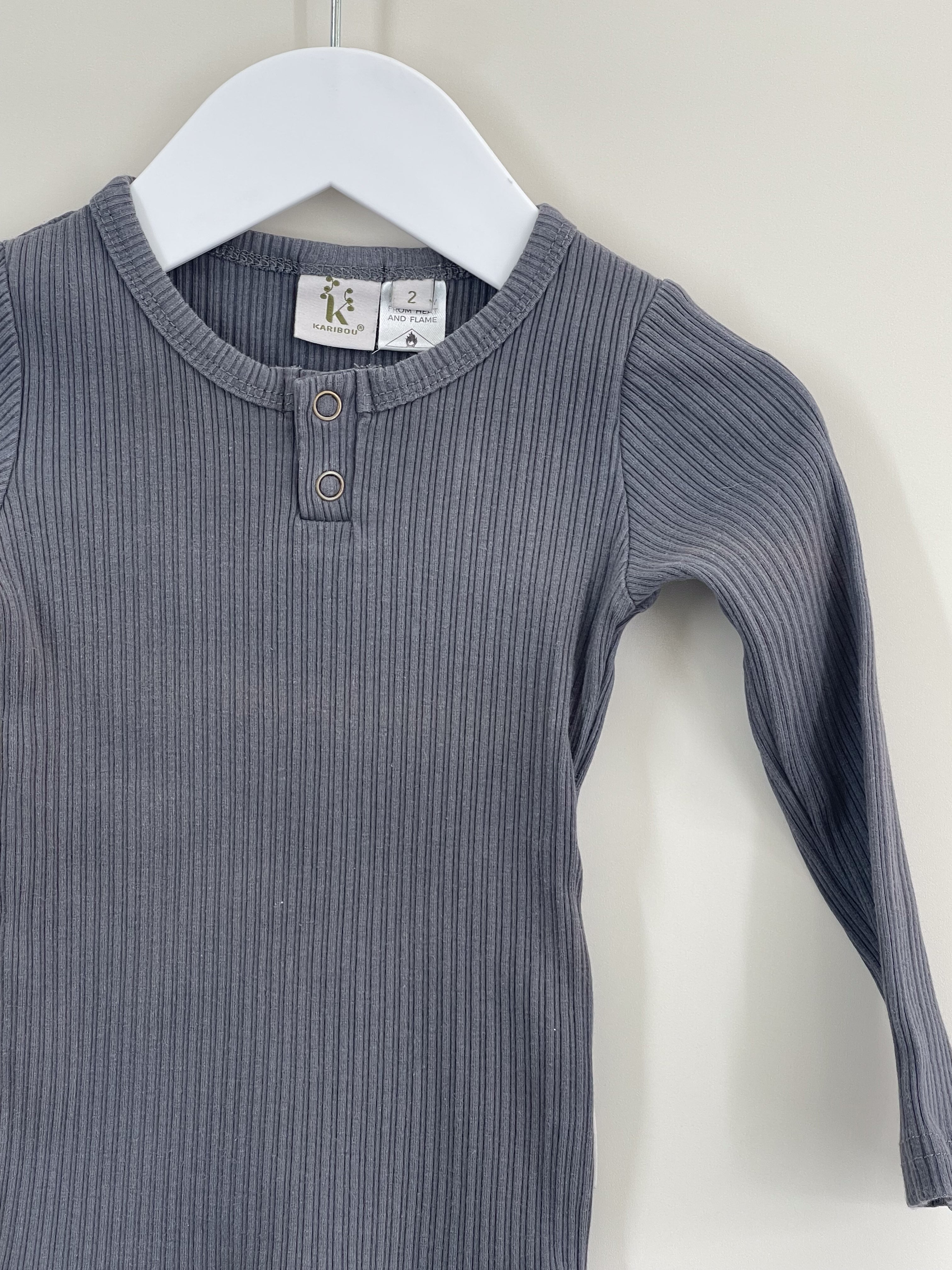 Karibou Kids rib henley (2y)