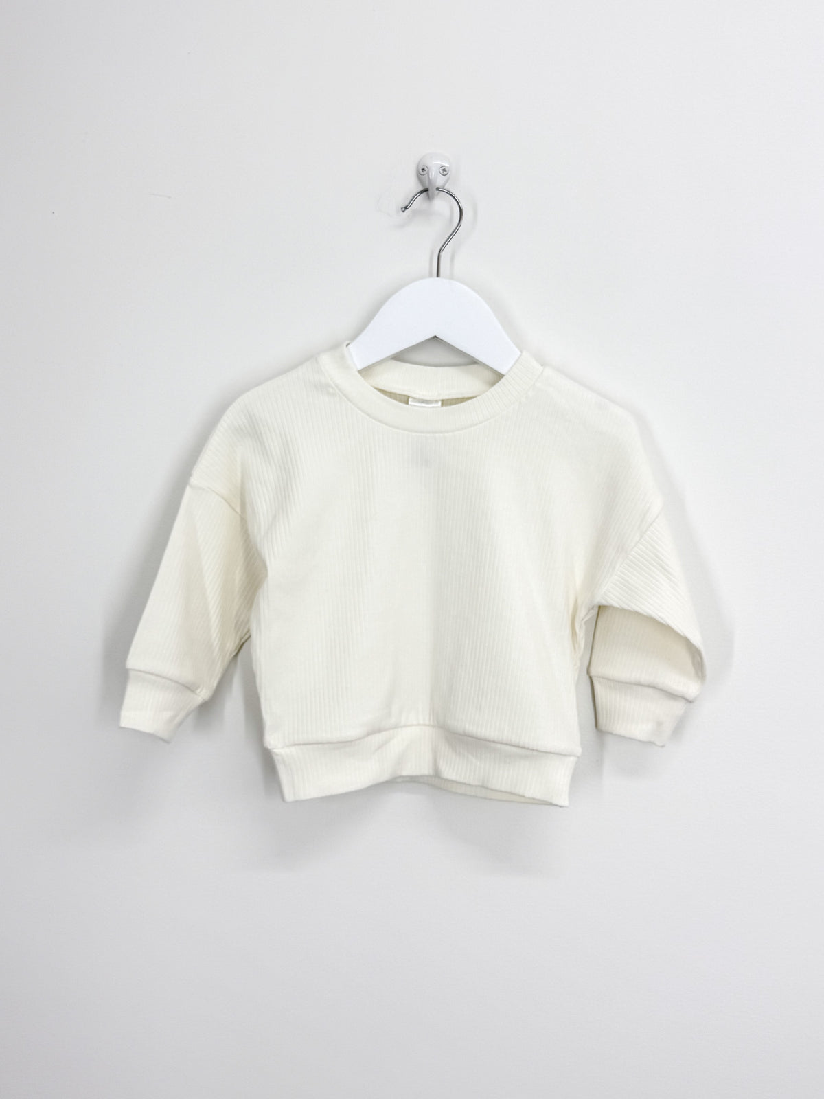 Bonds boxy rib long sleeve tee (6-12m)