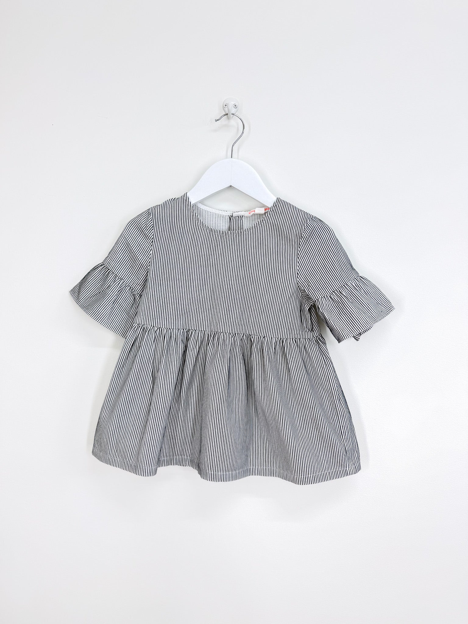 Country Road striped flutter dress (5y)