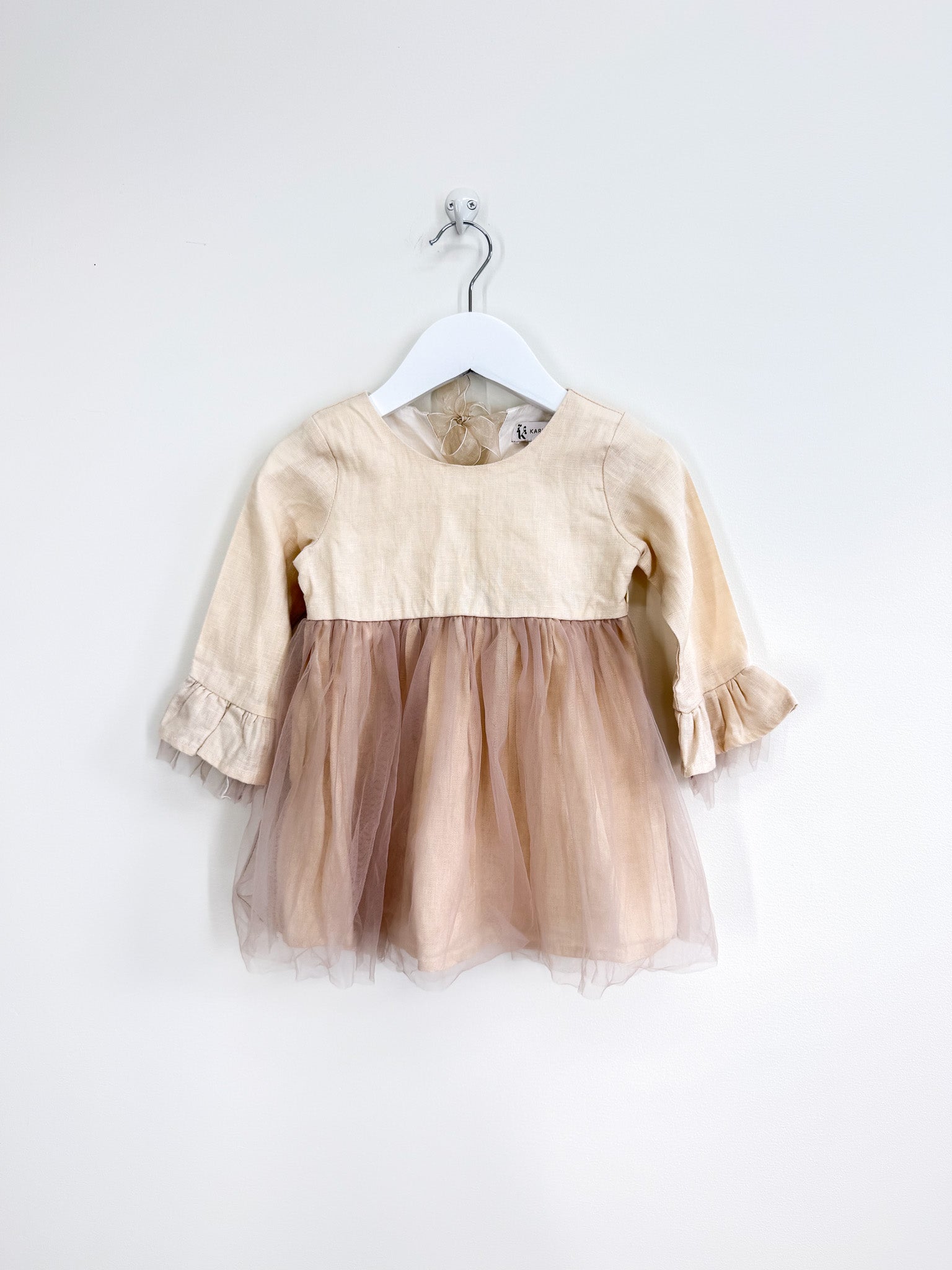 Karibou Kids ever after linen tutu dress (2y)