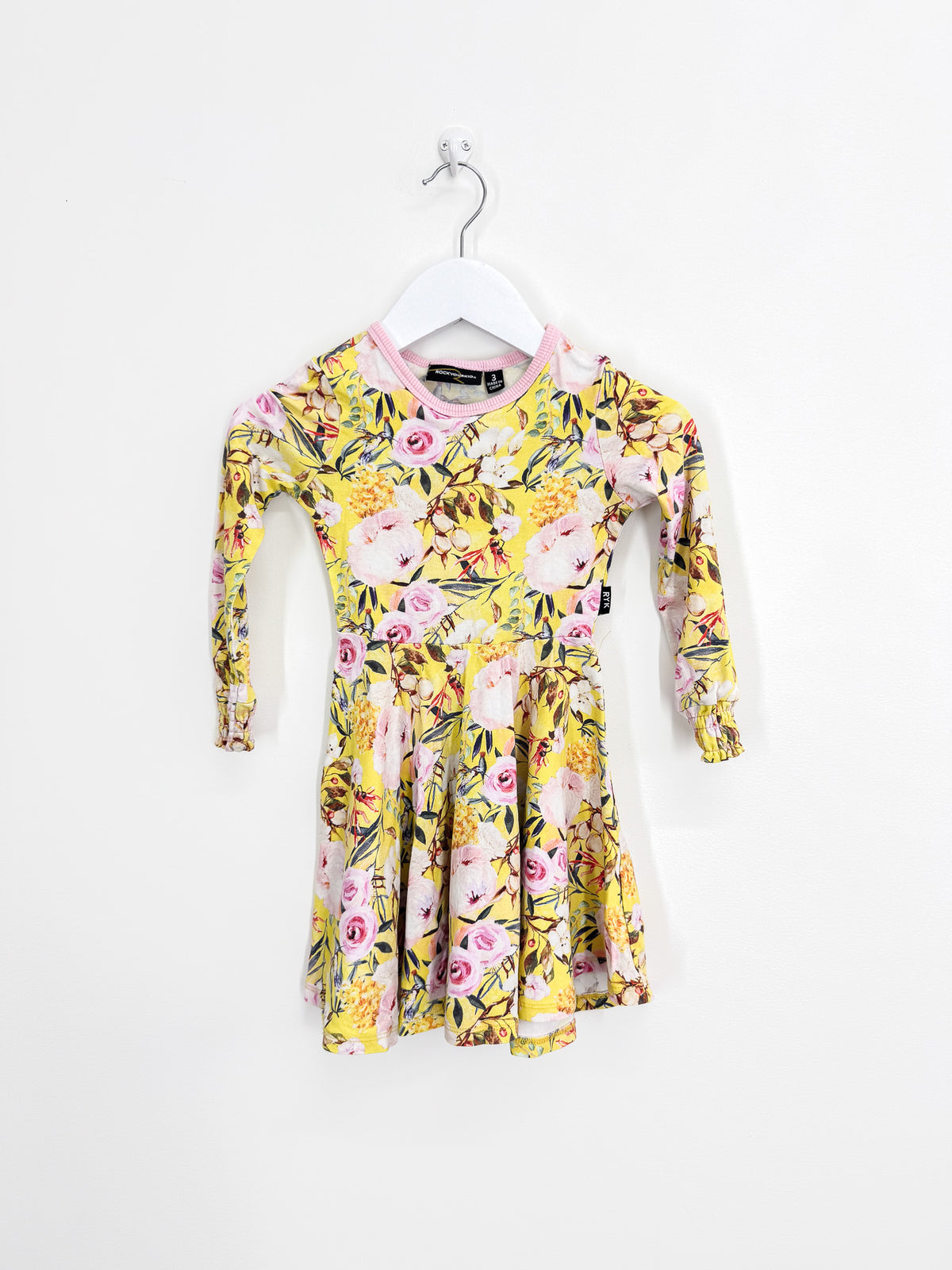 Rock Your Kid sturt pea waisted dress (3y)
