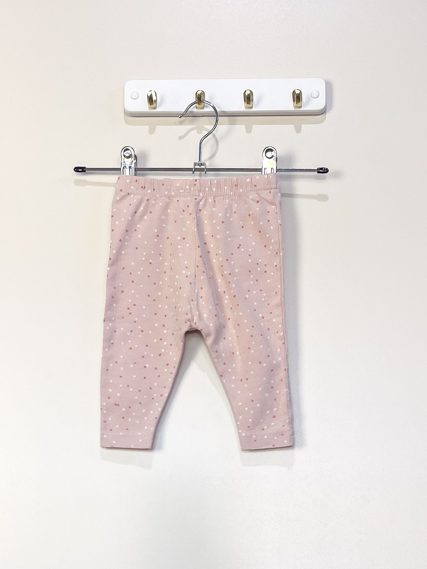 Nature Baby organic leggings - dots (3-6m)