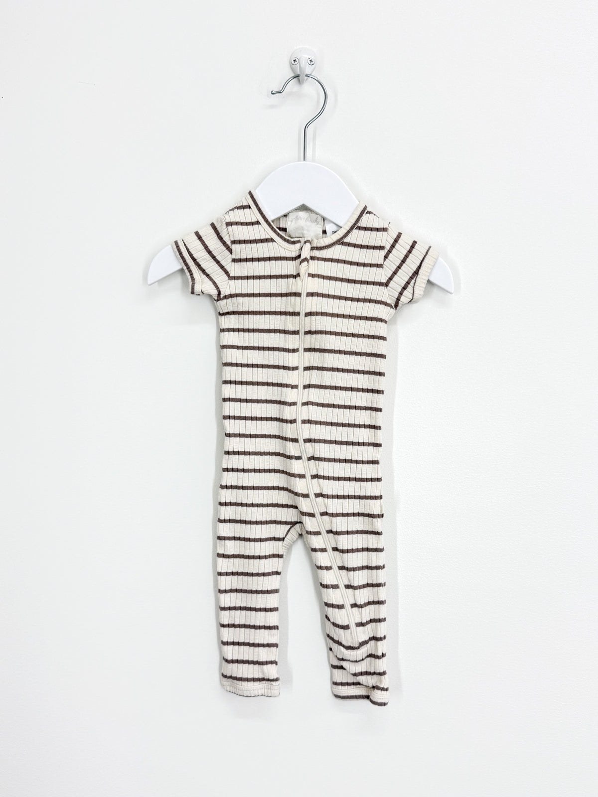 Wilson & Frenchy organic rib zipsuit (3-6m)