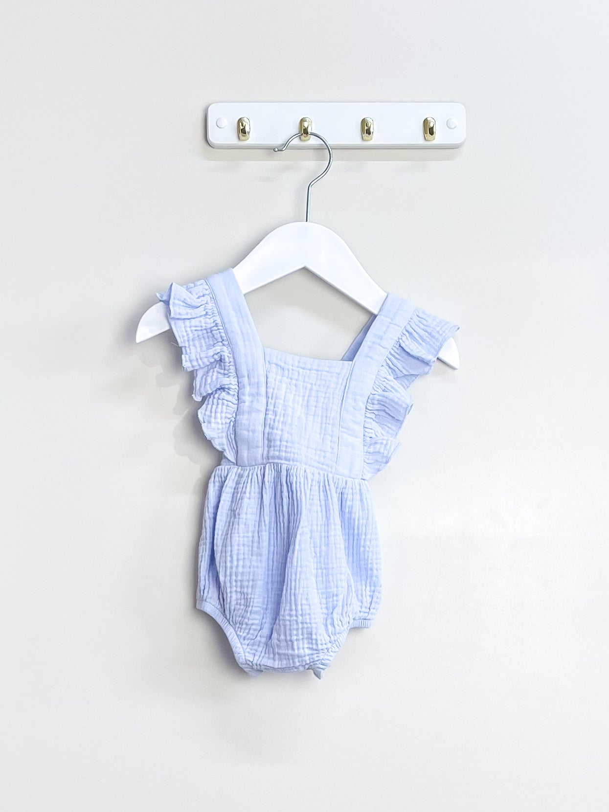 Hello Poppet organic dakota romper (0-3m)