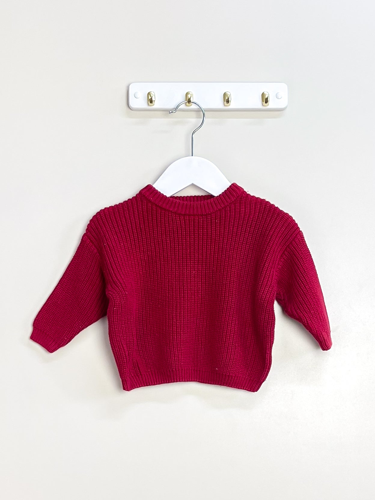 Hello Poppet organic sloan knit jumper (6-9m)