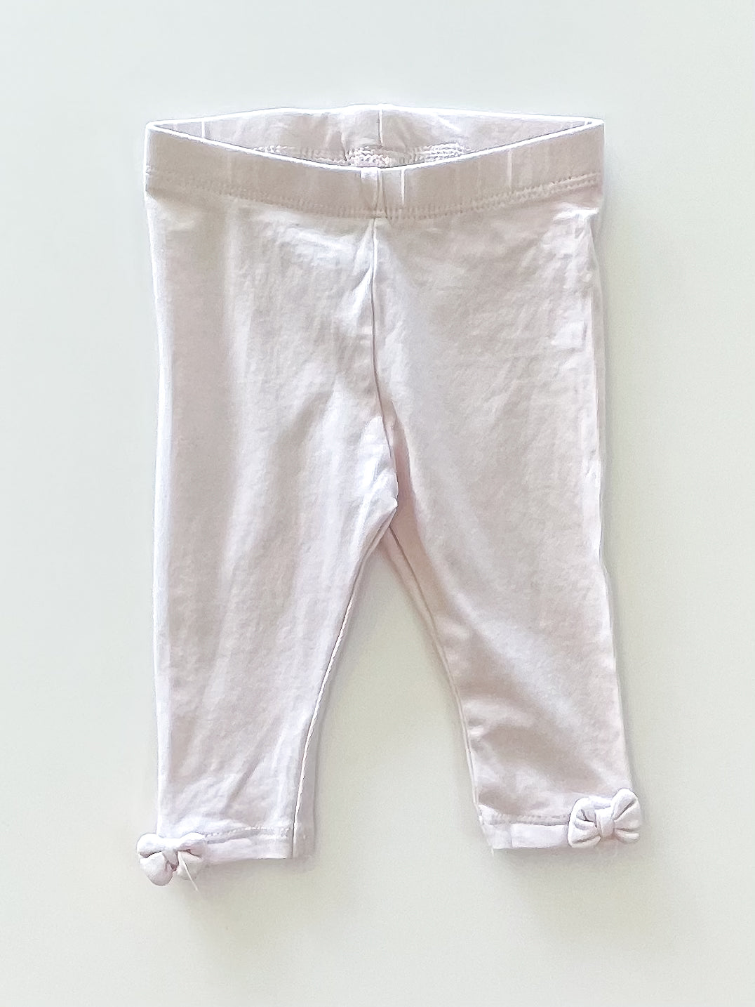 H&M organic mini bow leggings (1-2m)