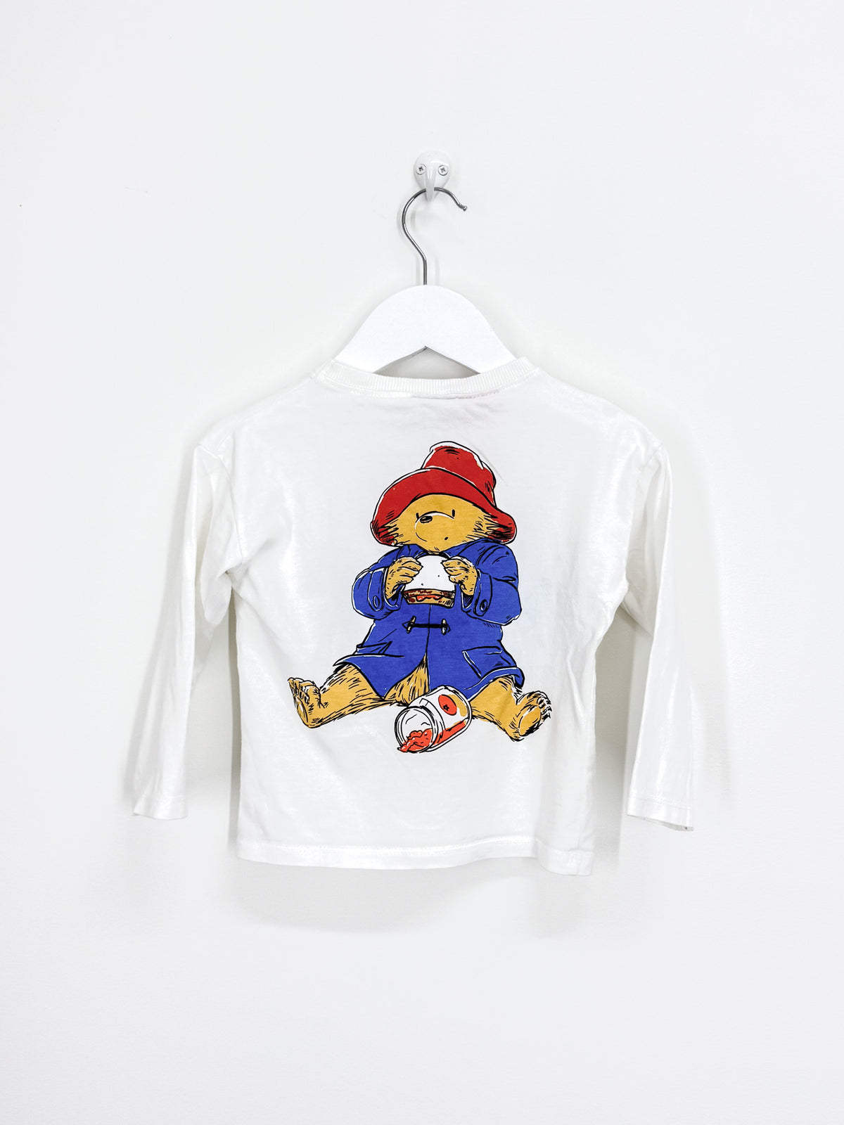 Zara x Paddington long sleeve tee (2y)