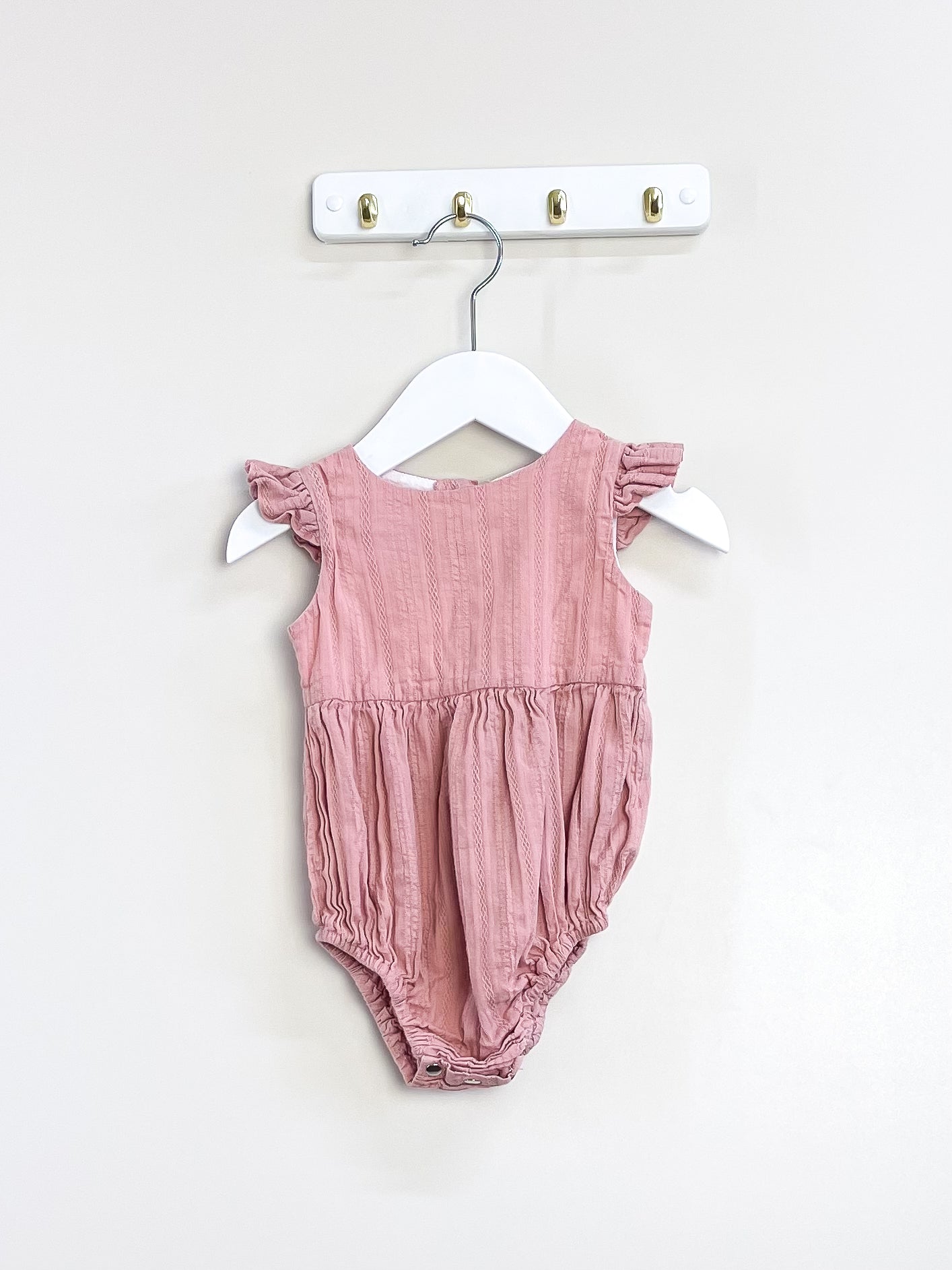 La Sienna noelle bubble romper (6-12m)
