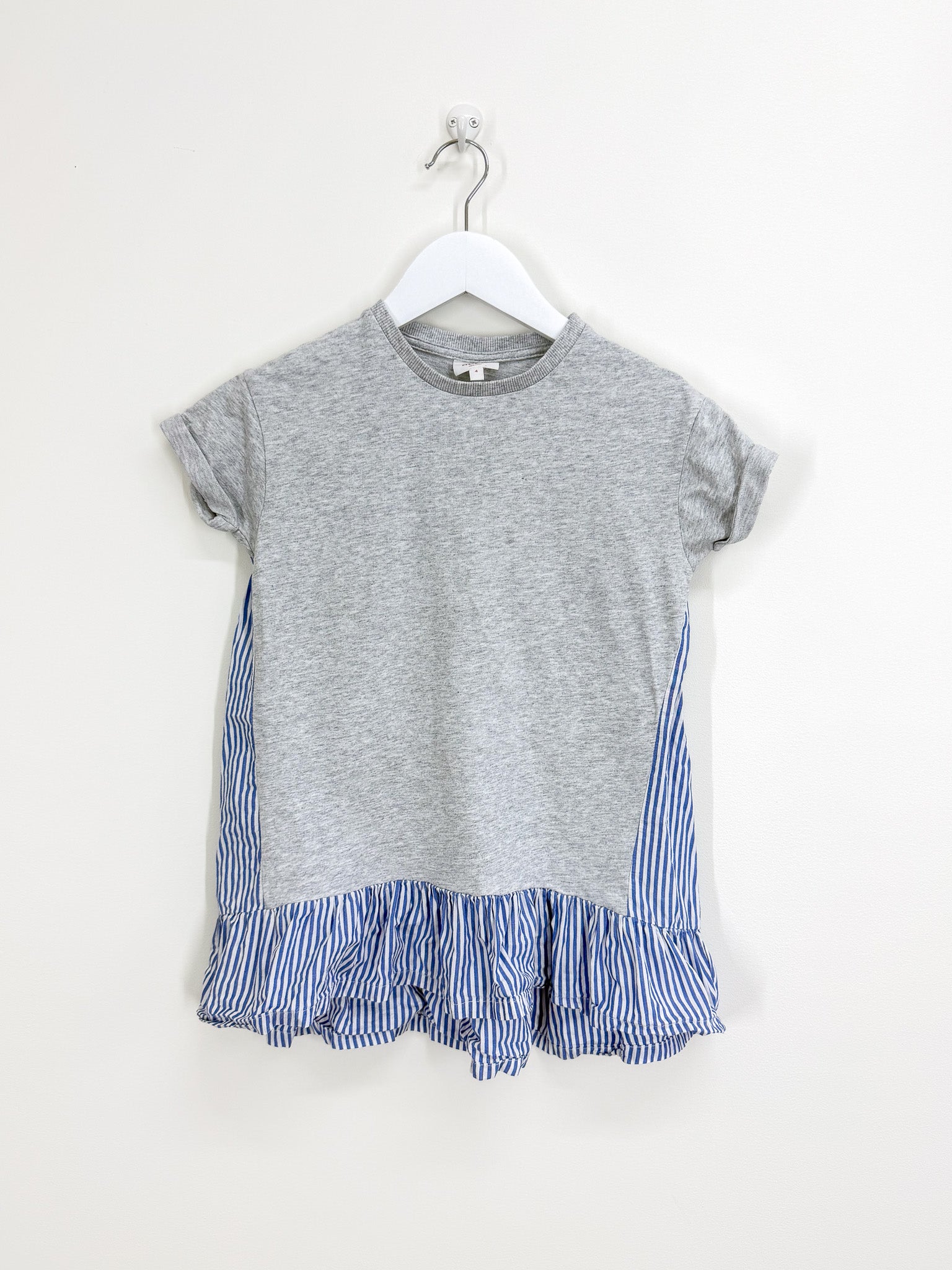 Seed striped tee dress (4y)