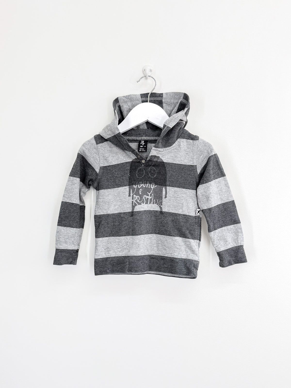 Minti young & restless hoodie (18-24m)