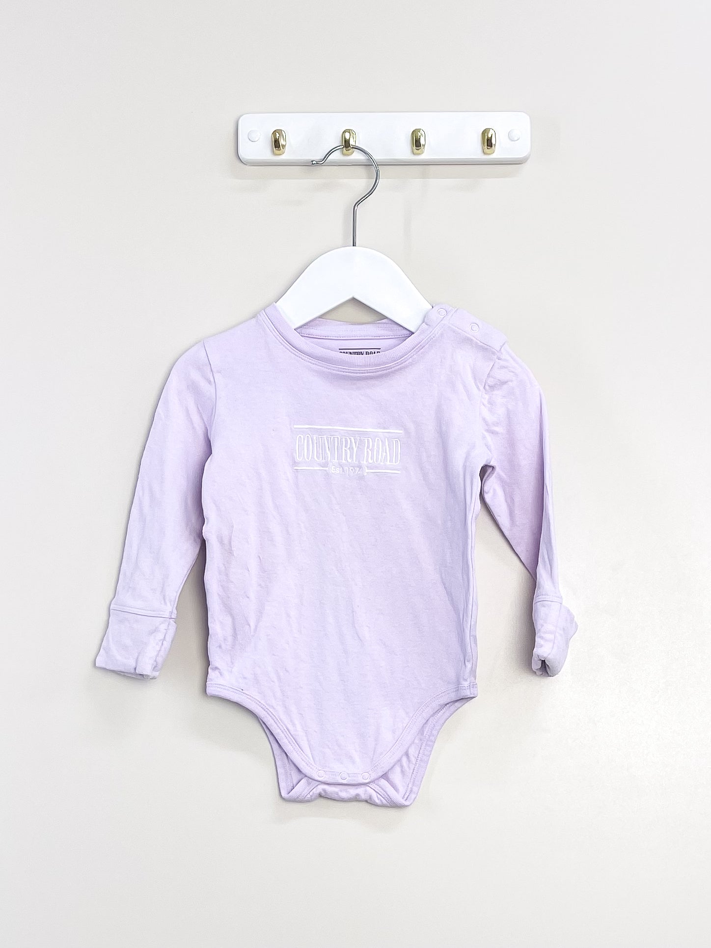 Country Road heritage bodsyuit (6-12m)