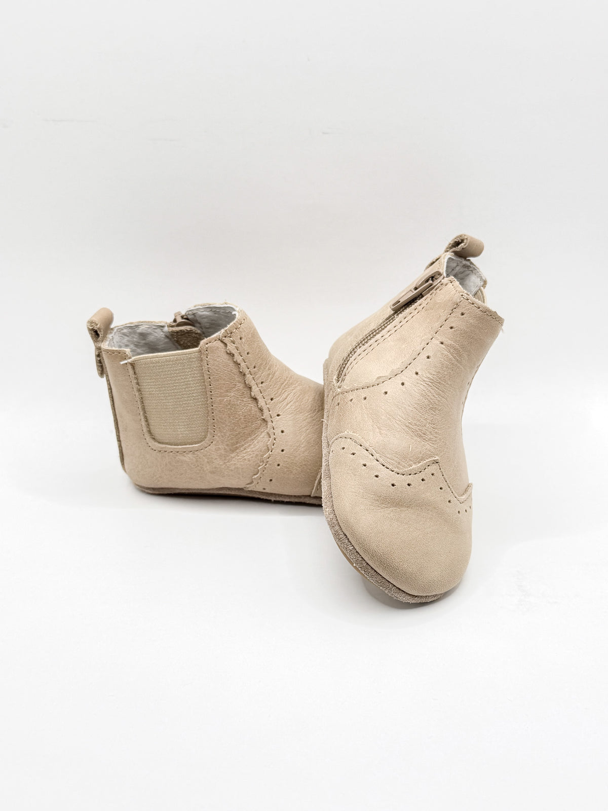 Pretty Brave windsor boots - sand (19-20EU)