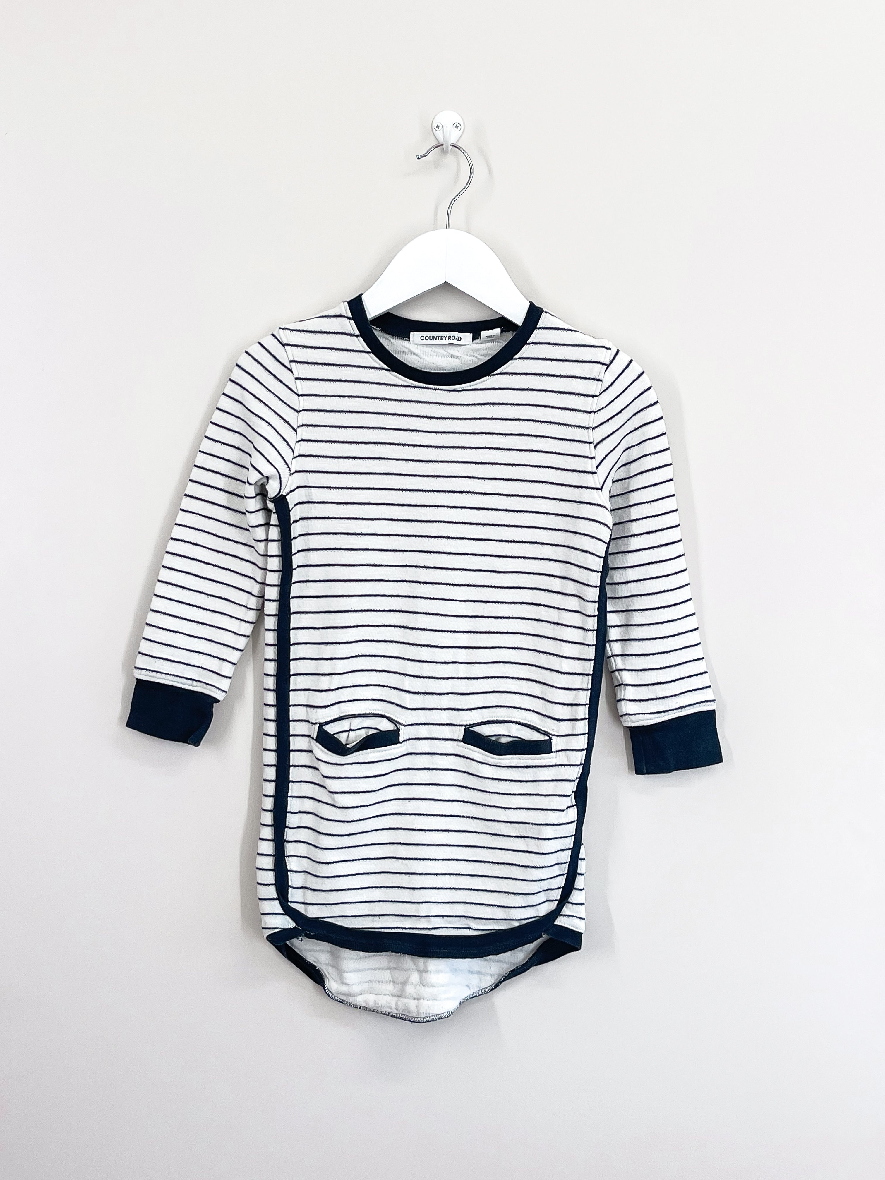 Country Road striped knit dress (4y)