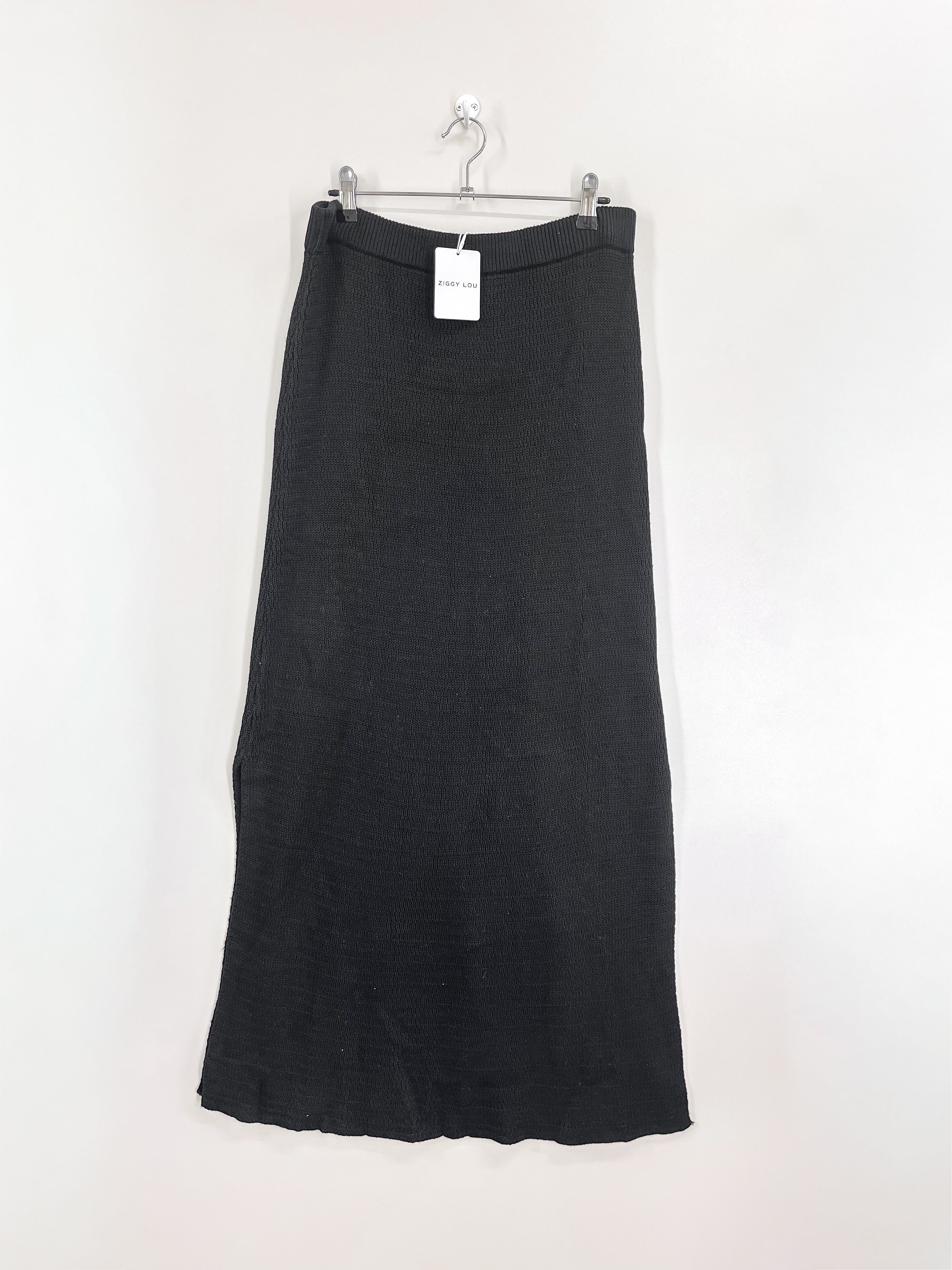 BNWT Ziggy Lou organic onyx knit skirt (XL)