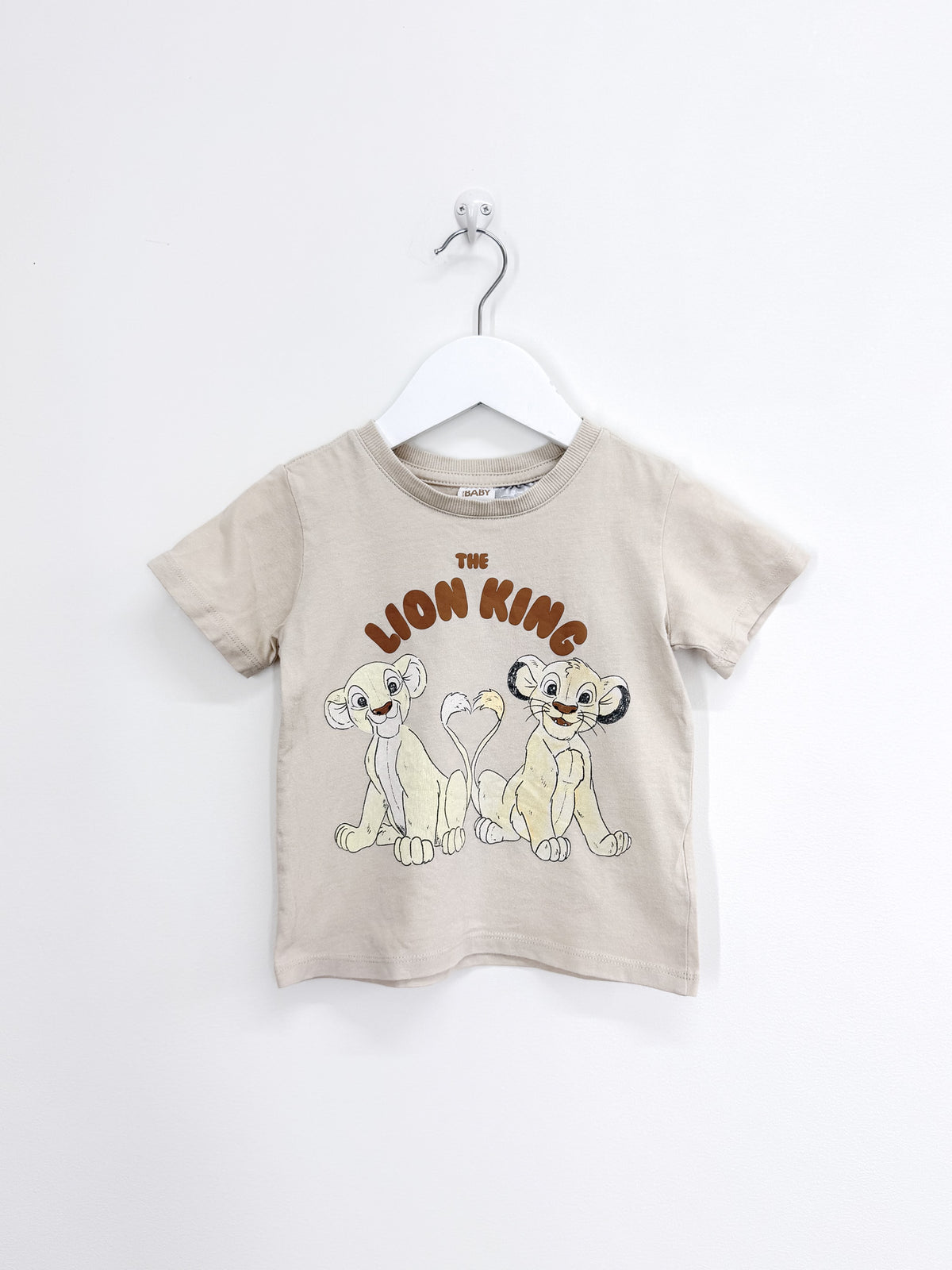Cotton On Kids x The Lion King short sleeve tee (18-24m)