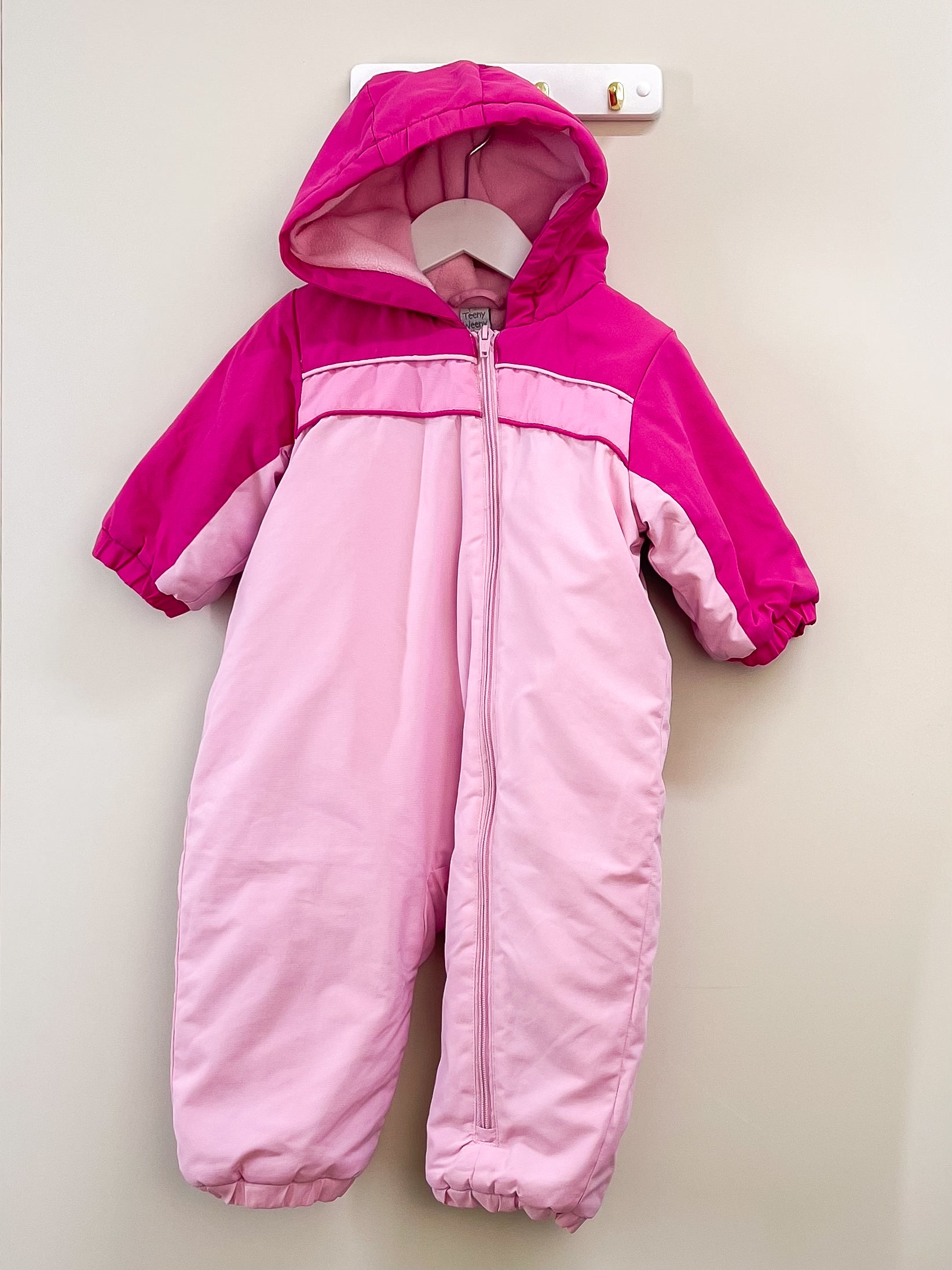 Teeny Weeny fleece lined snowsuit (24m)