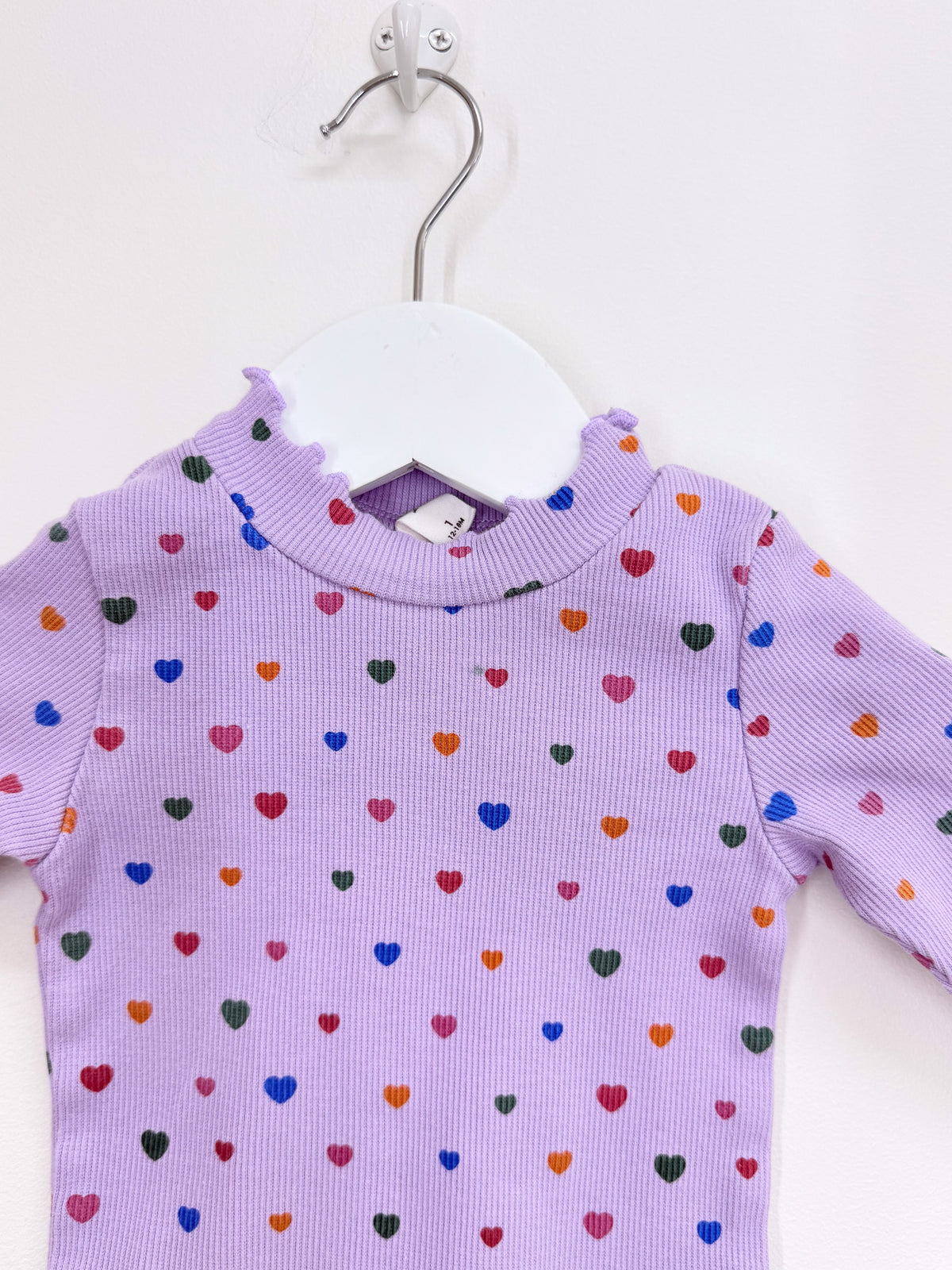 Hux i heart cake rib skivvy (12-18m)