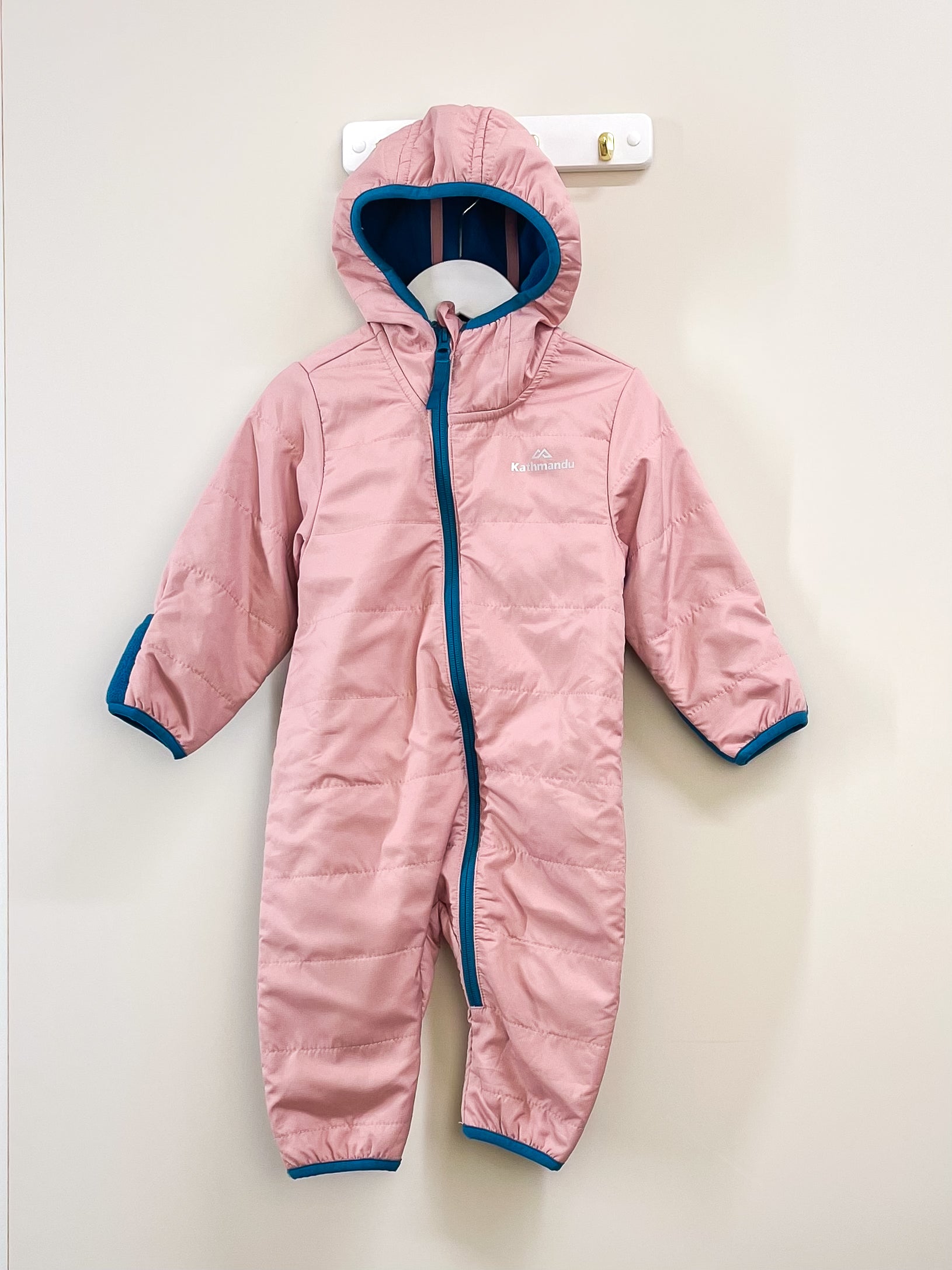 Kathmandu fleece lined snowsuit (3-6m)