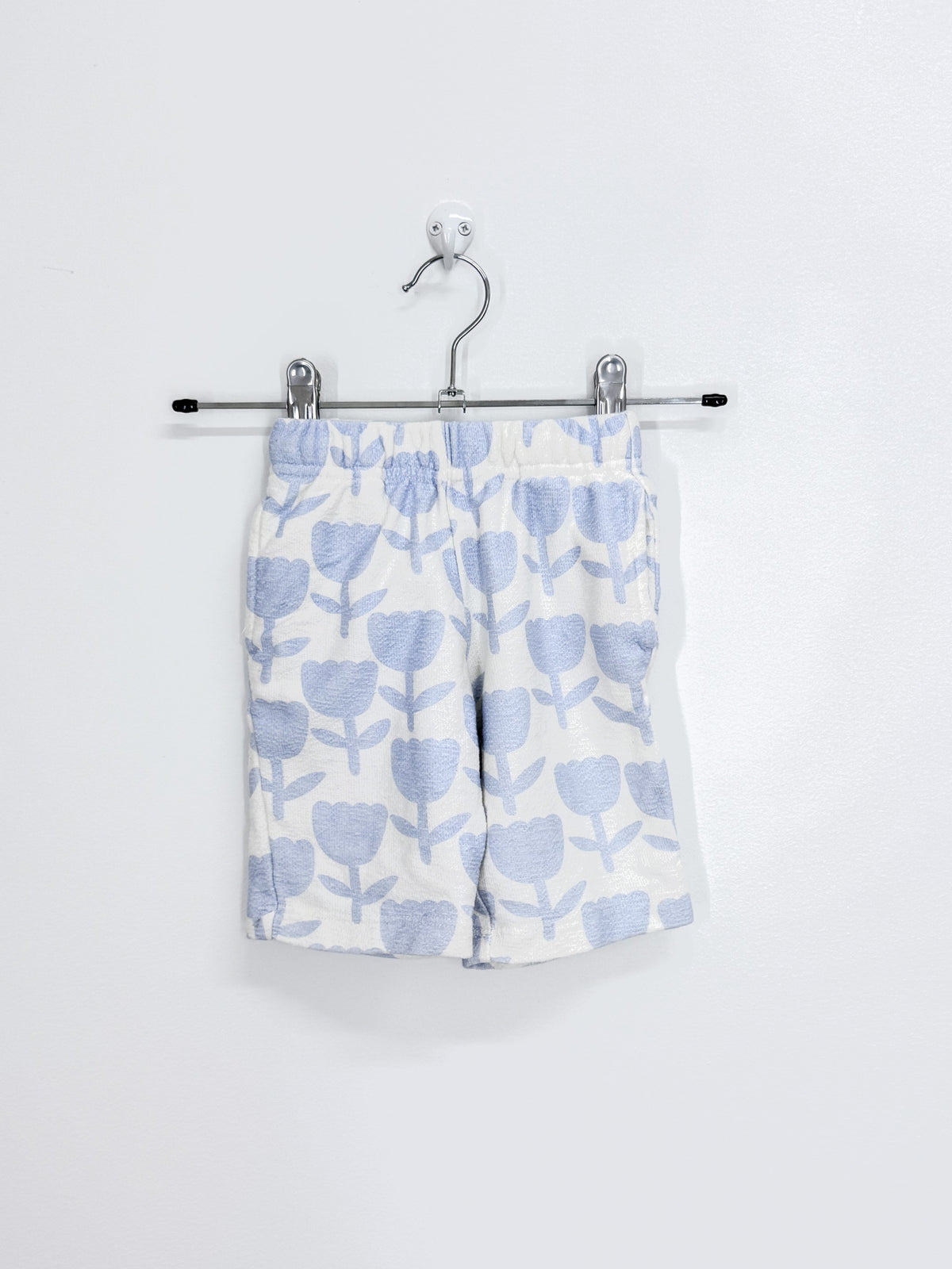 Seed Heritage blue tulip pants (0-3m)