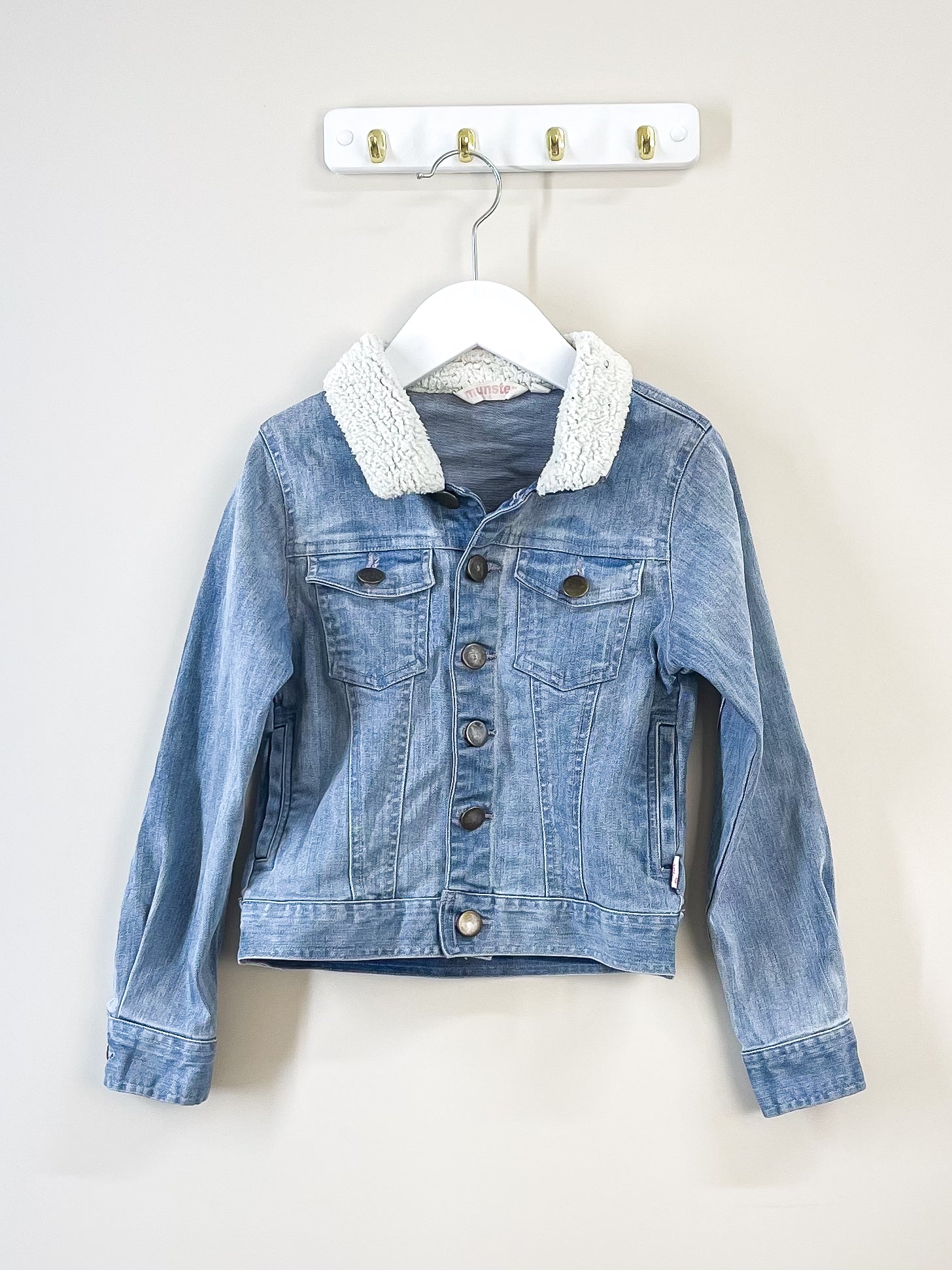 Munster denim aviator jacket (5y)