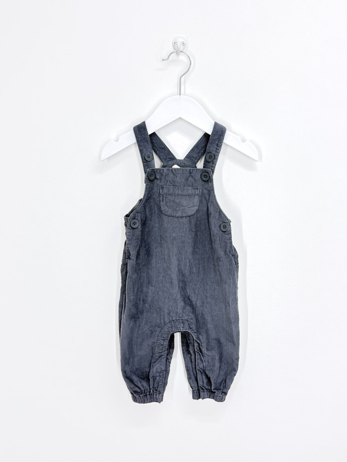 Milly & Milo organic pincord overalls (0-3m)