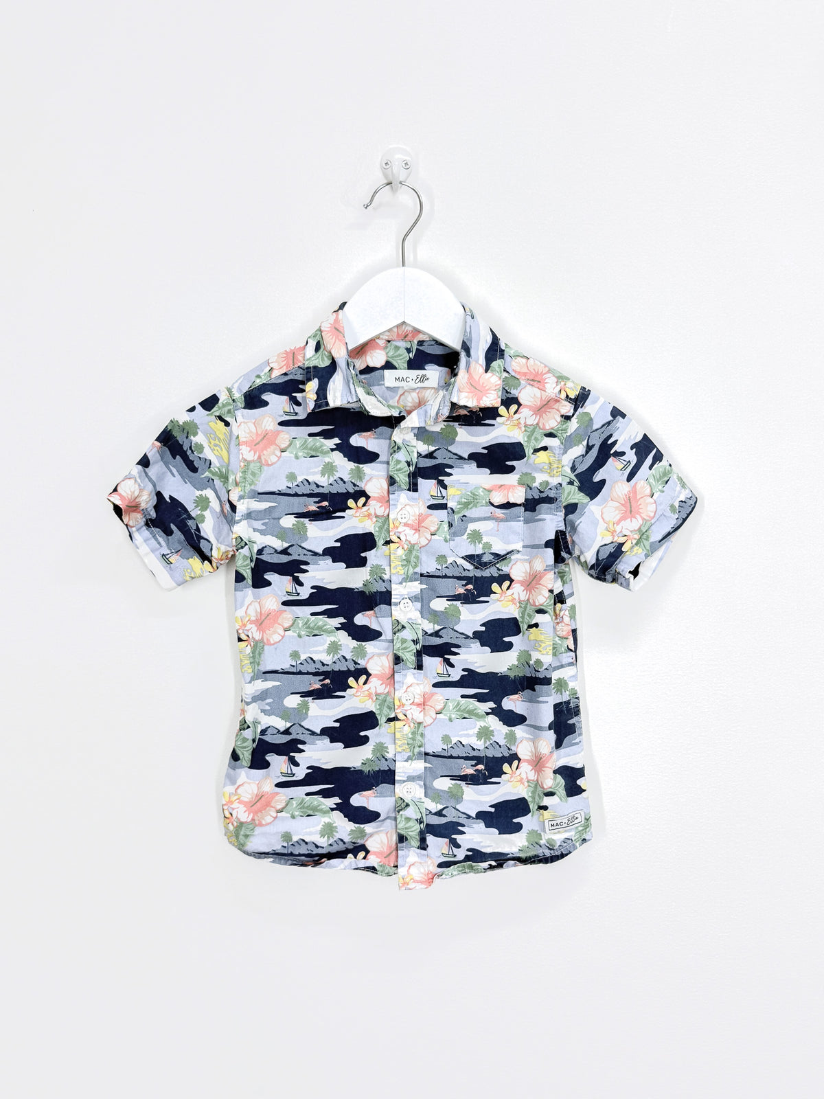 Mac & Ellie short sleeve beach shirt (4y)