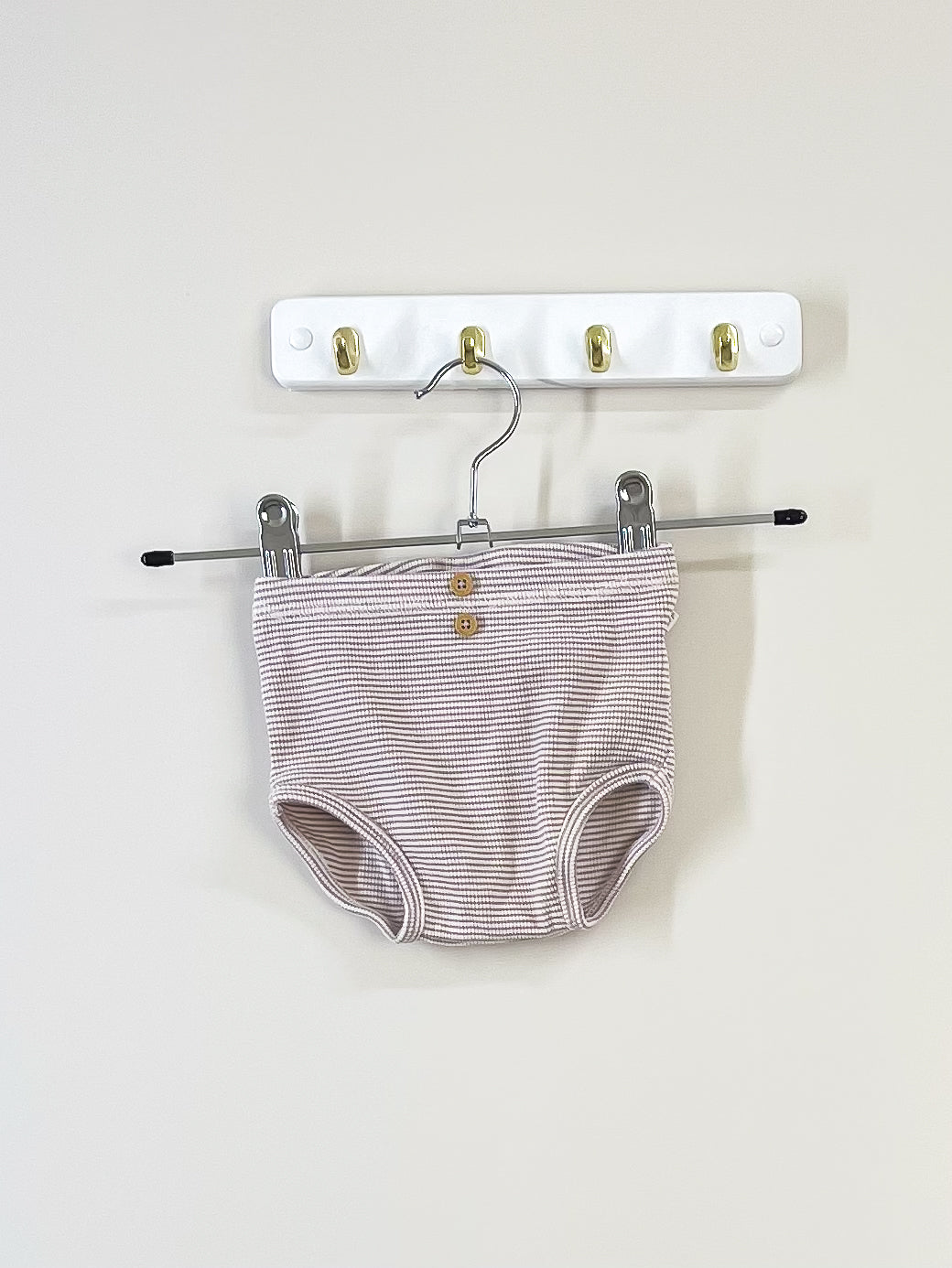 Wilson & Frenchy organic ribbed bloomers (3-6m)