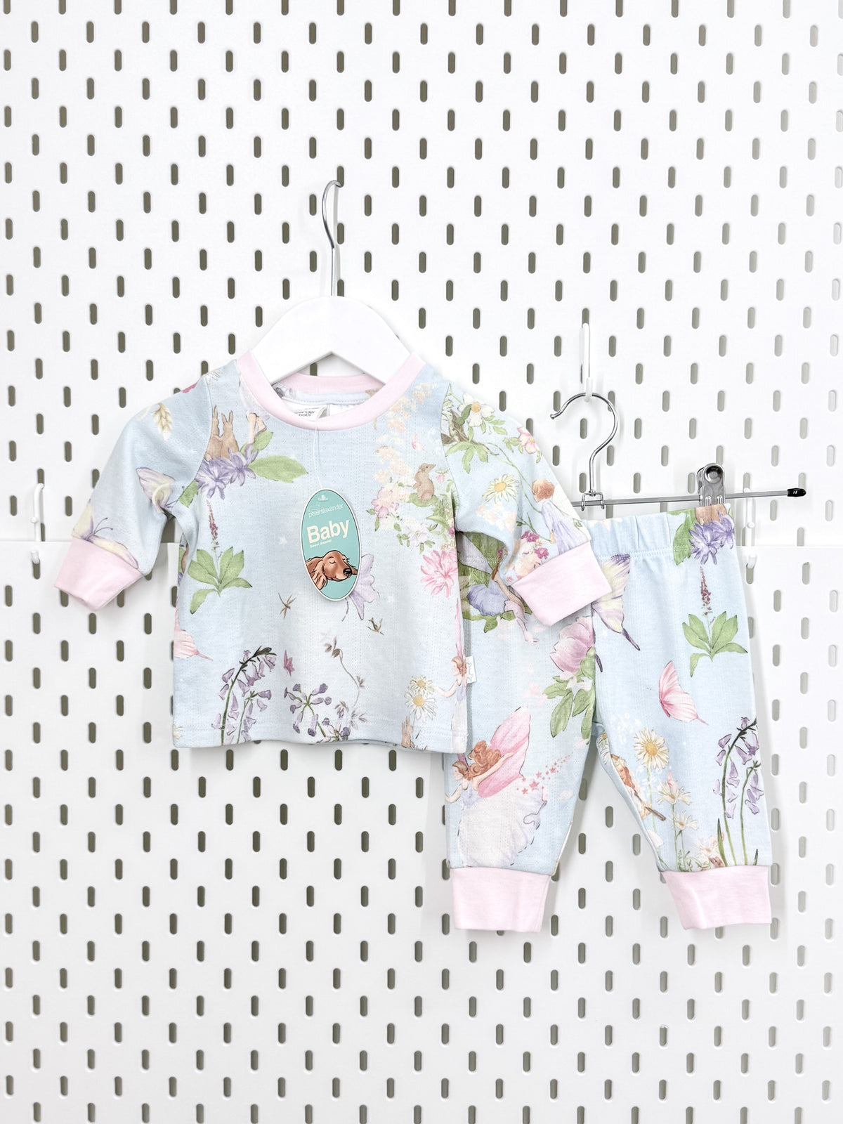 BNWT Peter Alexander floral fairies PJ set (0-3m)