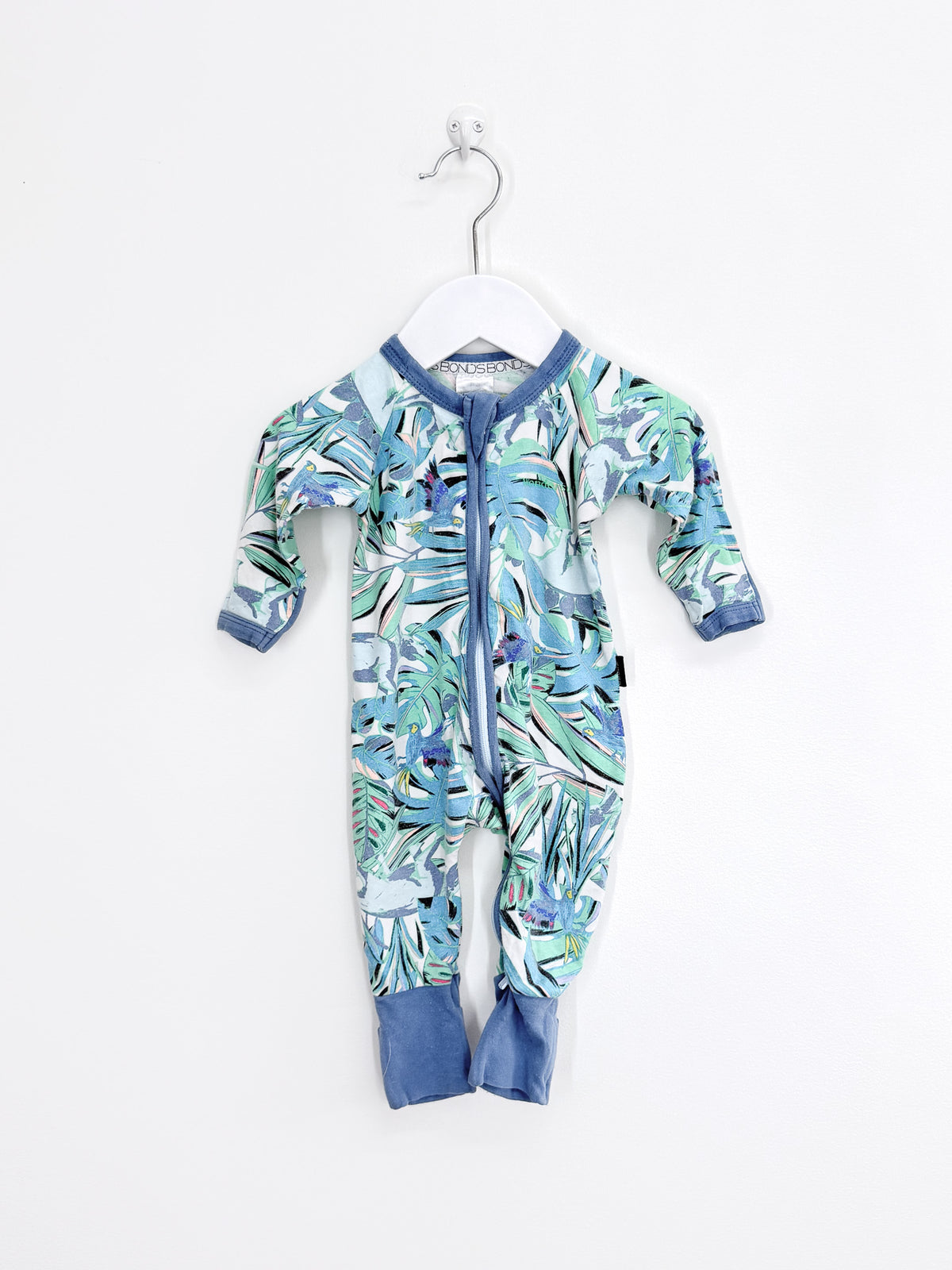 Bonds wondersuit - jungle (0-3m)