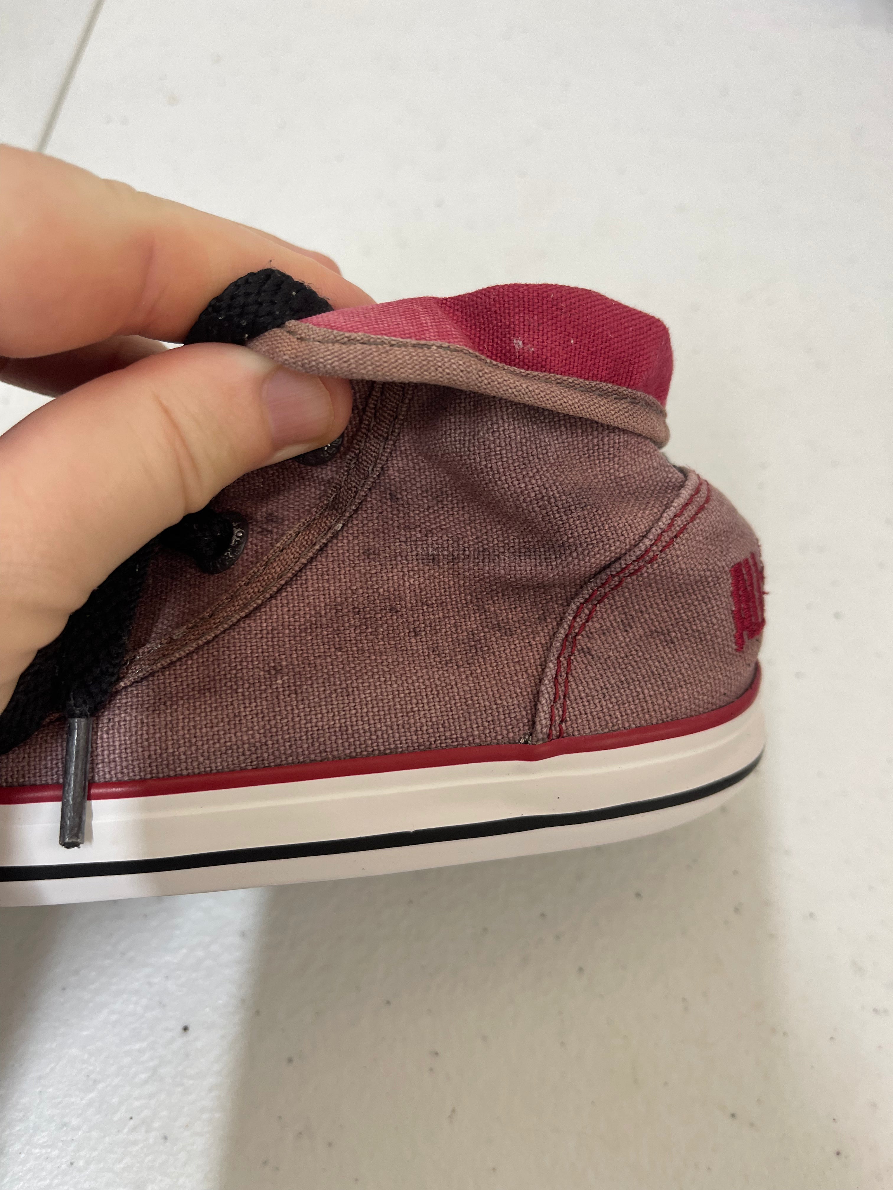 Converse CTAS fold over hi tops (9UK)
