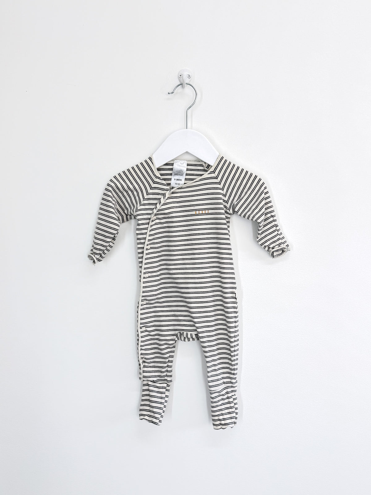 Bonds cozysuit - stripe (0-3m)