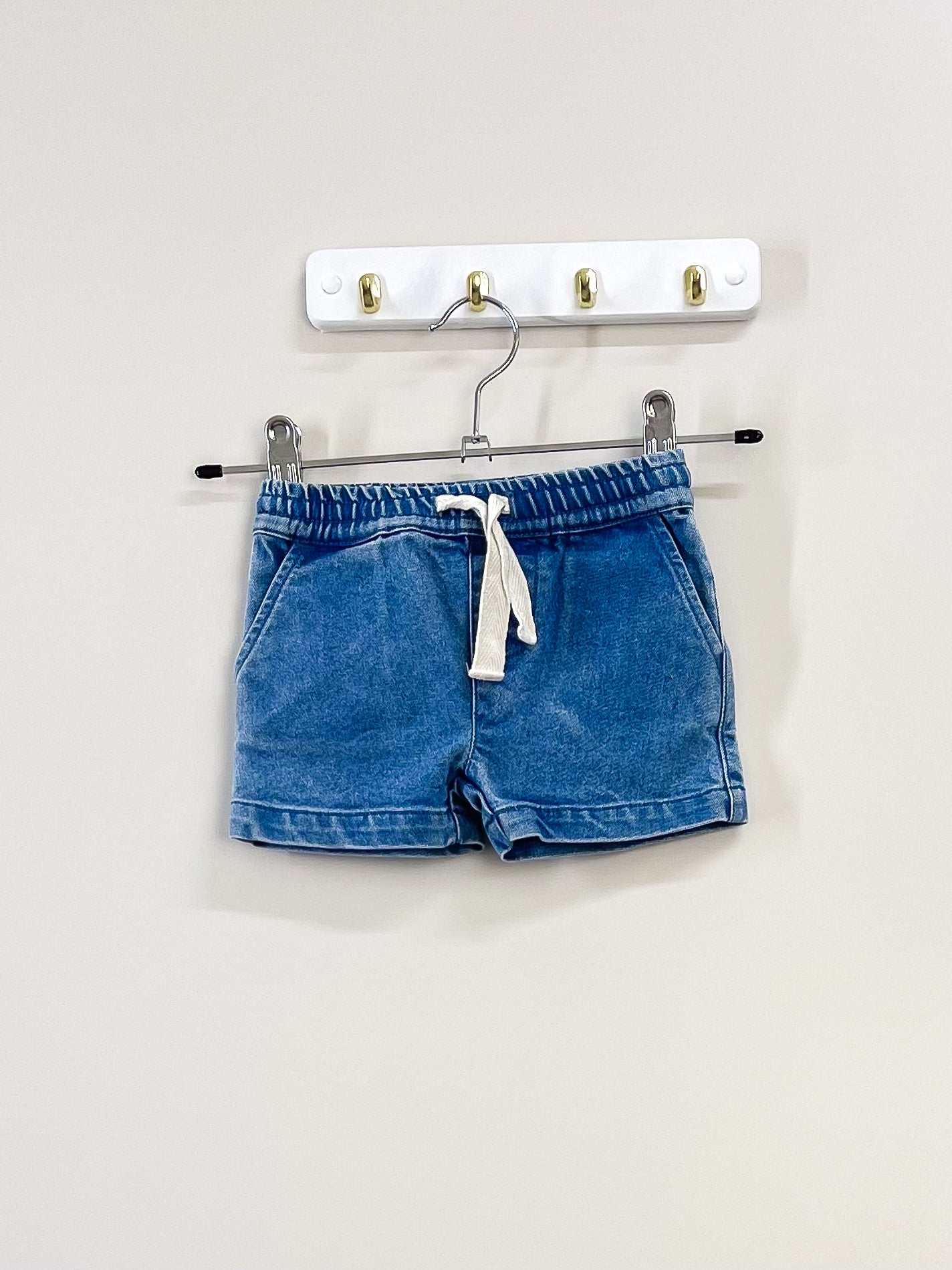 Hux denim shorts (3-6m)