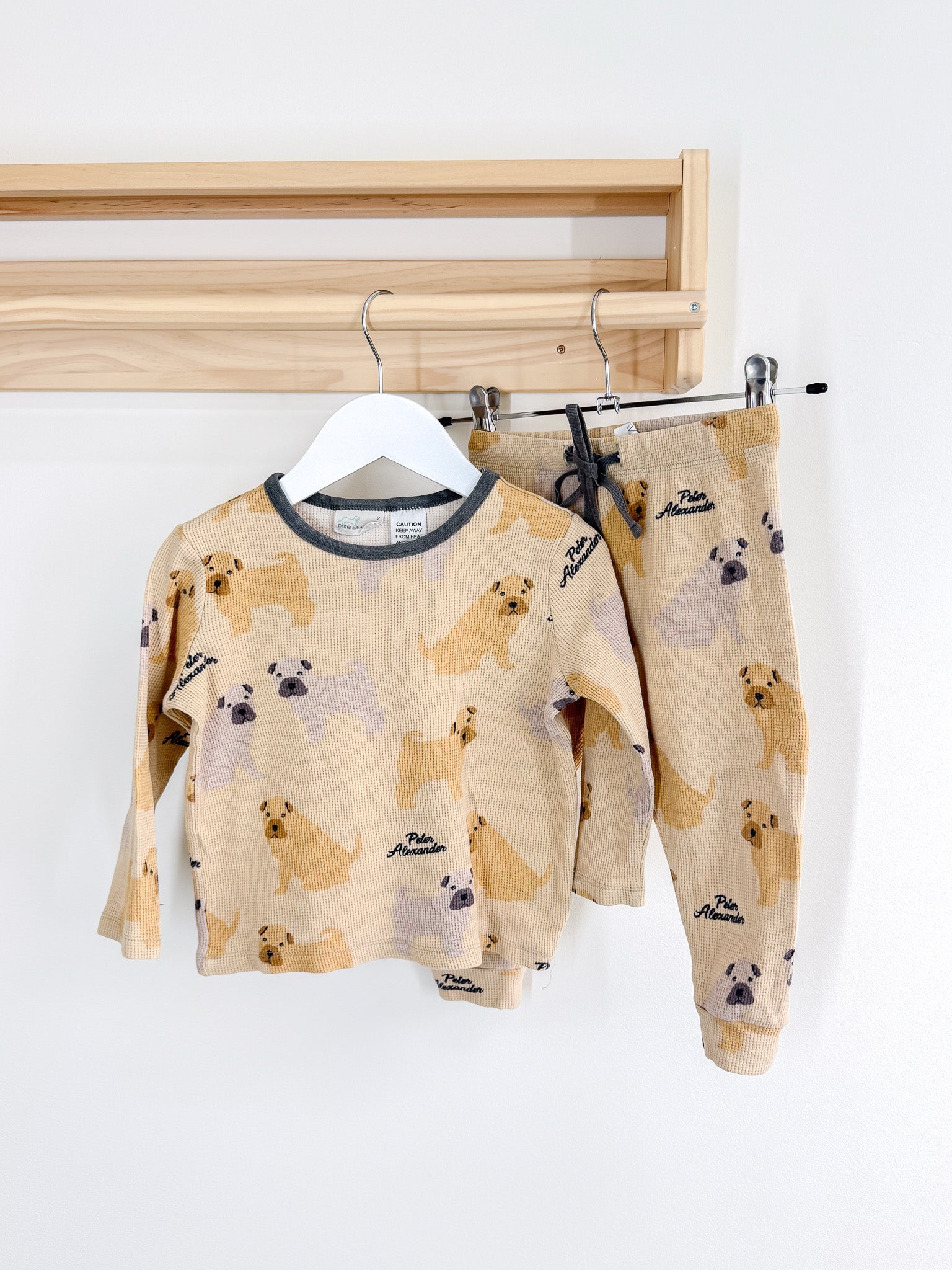 Peter Alexander waffle PJ set (3-6m)