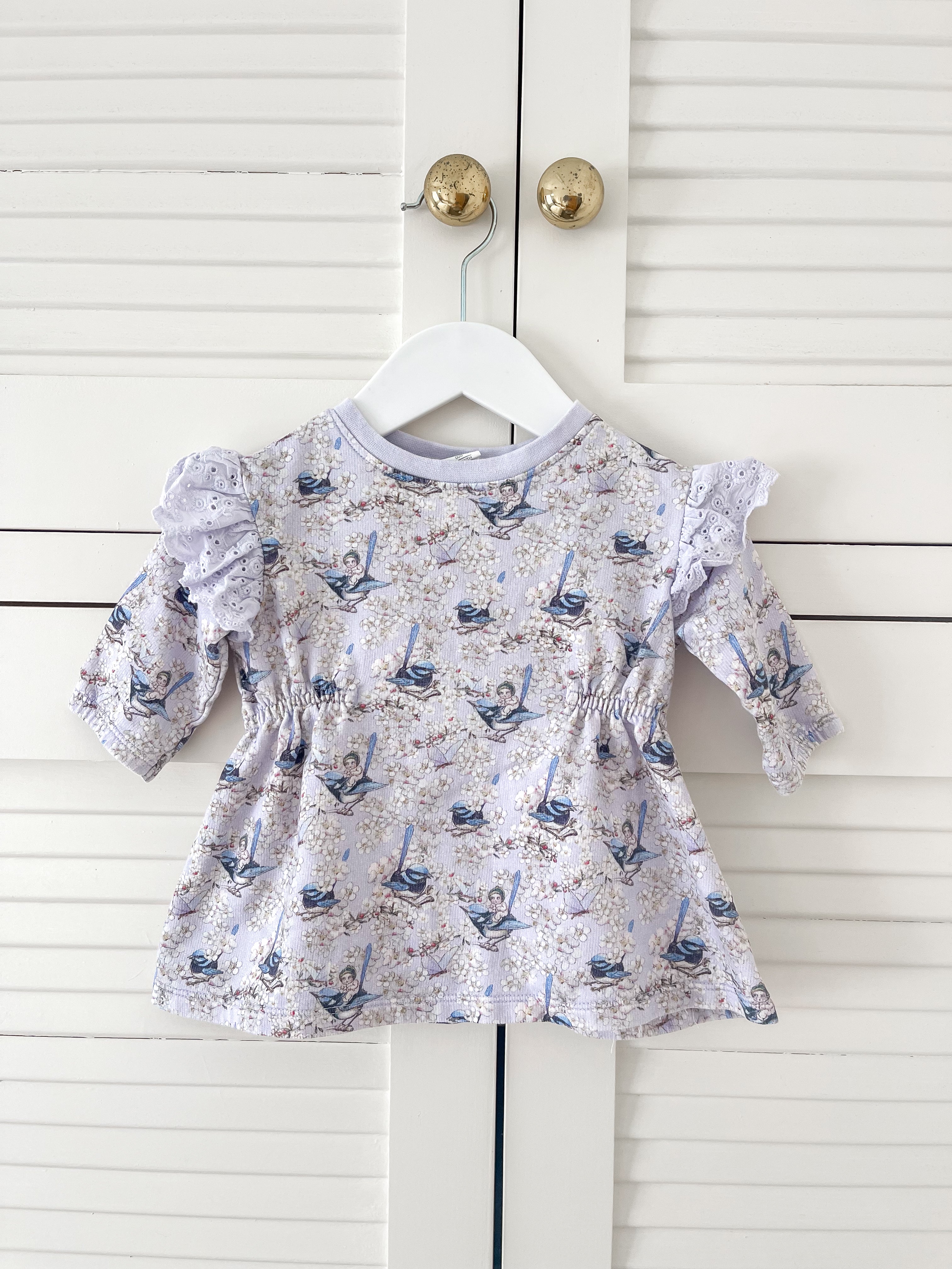 Walnut Melbourne x May Gibbs dress (0-3m)