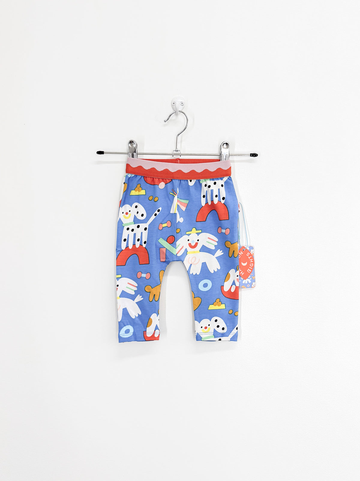 BNWT Halcyon Nights organic puppy park leggings (3-6m)