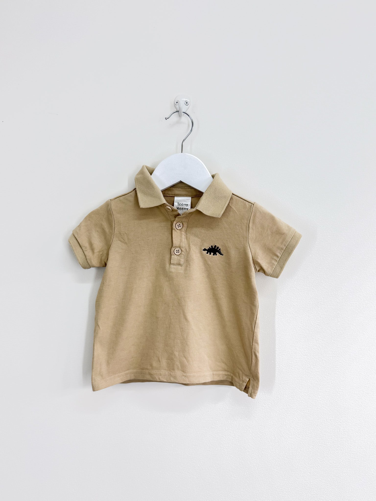 Teeny Weeny dino polo shirt (12-18m)