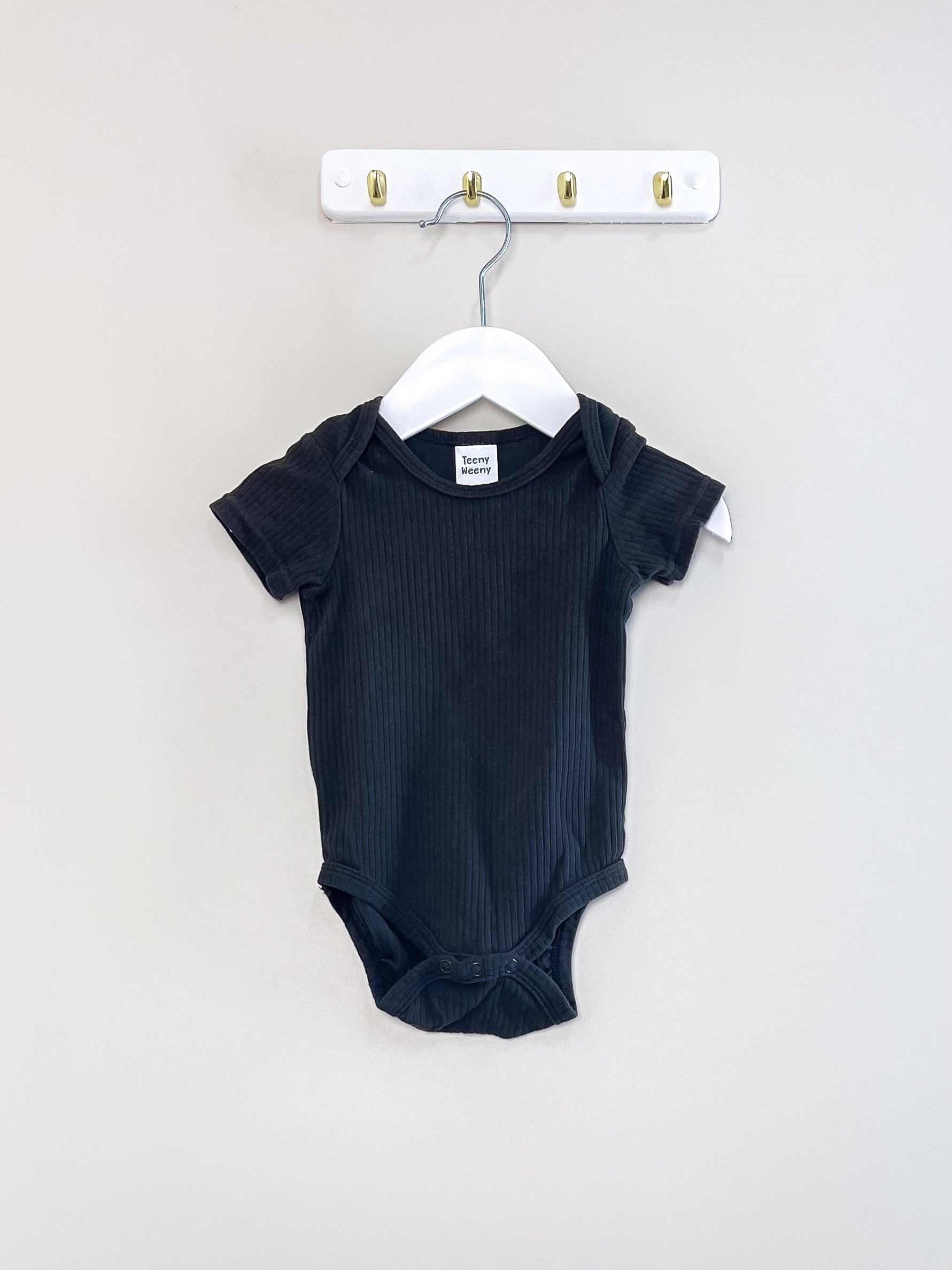 Teeny Weeny rib bodysuit (0-3m)