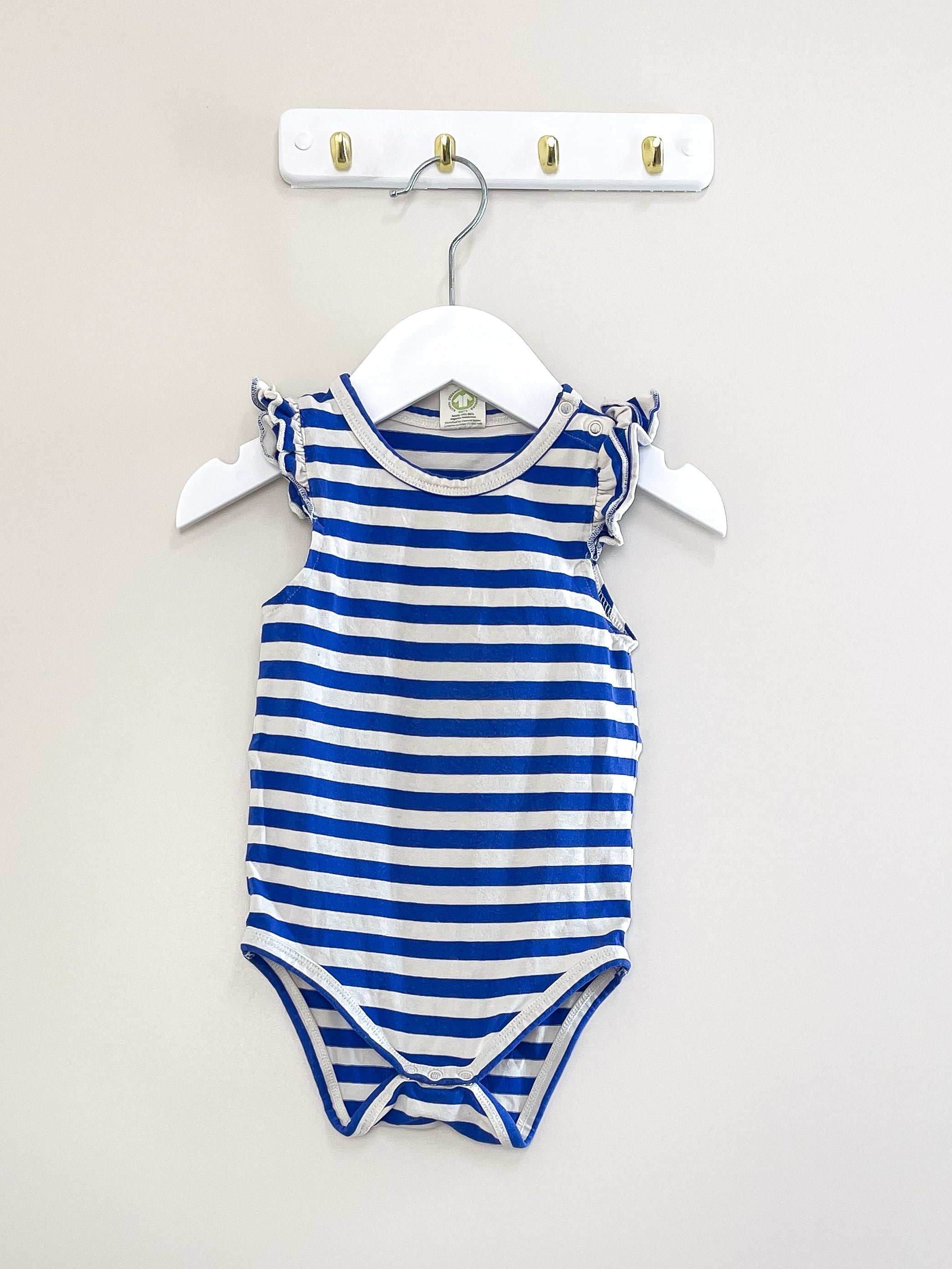 Nature Baby organic singletsuit - isle blue (6-12m)