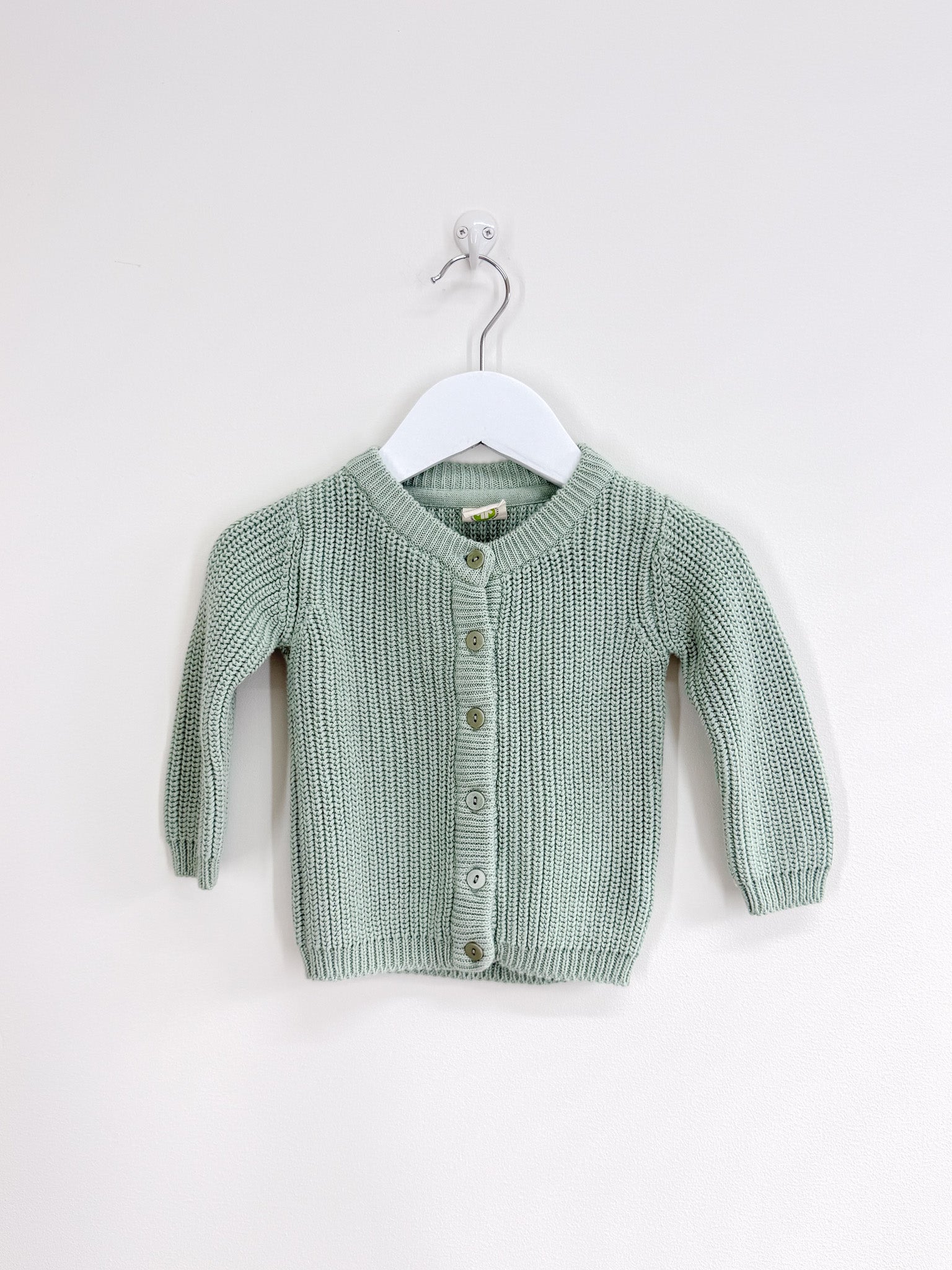 Nature Baby organic scout cardigan (6-12m)