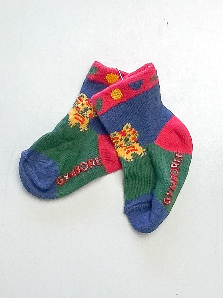 BNWOT Vintage Gymboree grip socks (0-6m)