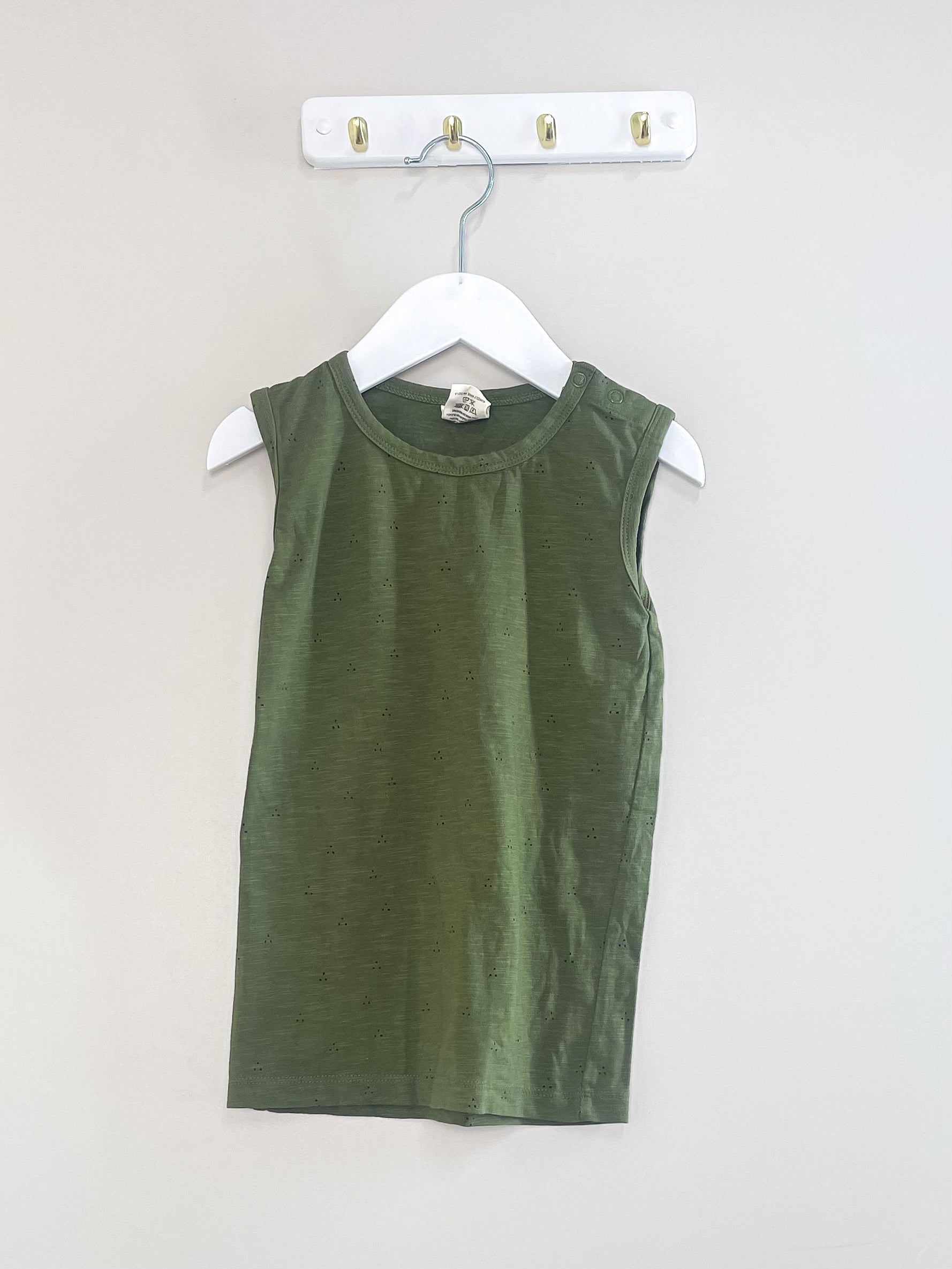 Buck & Baa organic singlet top (5y)