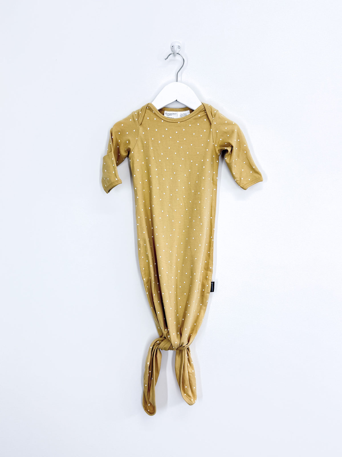 The Sleep Store organic knotted gown (0-3m)